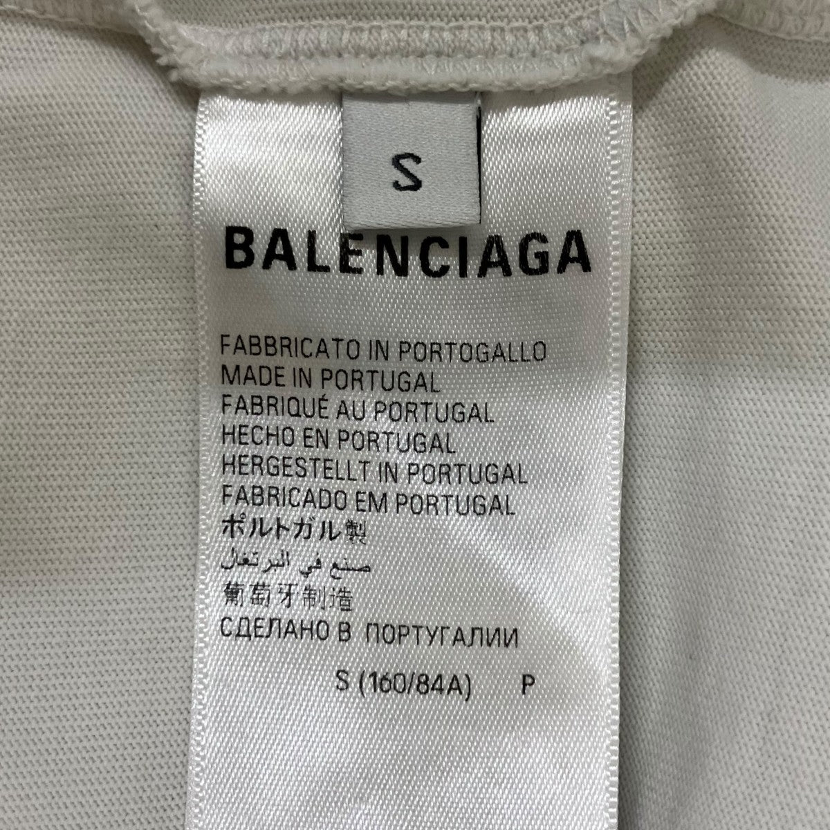 BALENCIAGA(バレンシアガ) 23AWミディアムフィットプリントTシャツ