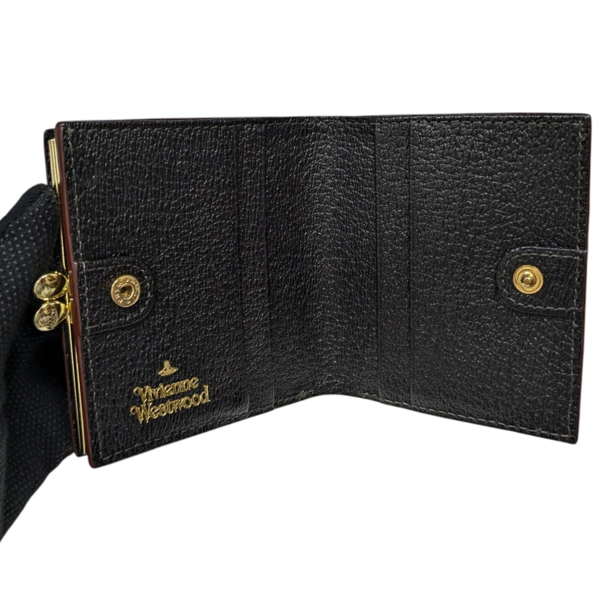 新品未使用品VivienneWestwood二つ折り財布 国内即発送☆Vivienne Westwood カラーブロック 二つ折り財布