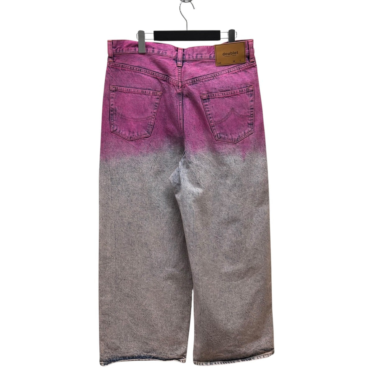 doublet ホログラムパンツ　膝下ショーツ　ダメージ（発送9/25） doublet ホログラムパンツ 膝下ショーツ ダメージ（発送9/25