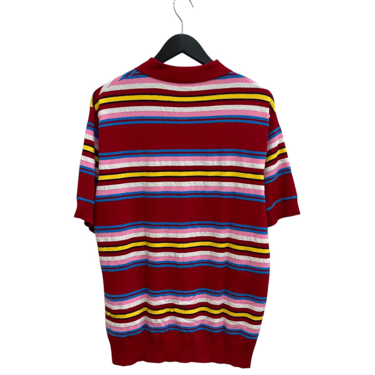 CASABLANCA(カサブランカ) Oversized Striped PoloポロシャツMS25-KW
