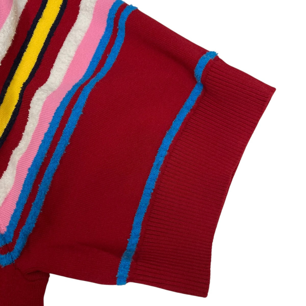 CASABLANCA(カサブランカ) Oversized Striped PoloポロシャツMS25-KW