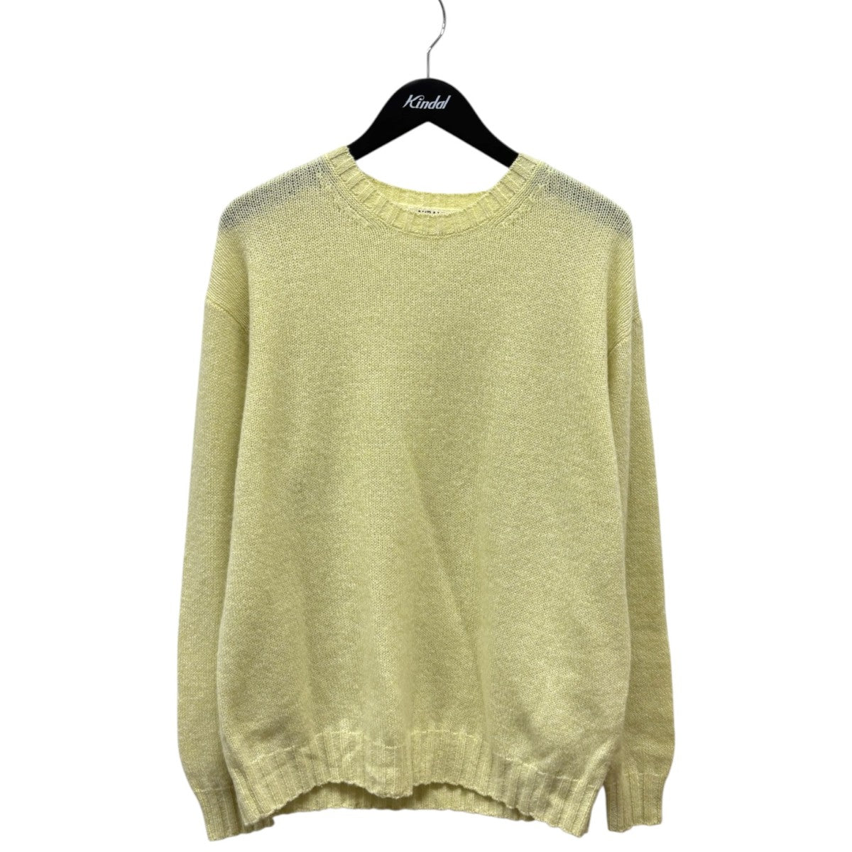トップス AURALEE PURE SHETLAND WOOL KNIT P/O SHETLAND WOOL CASHMERE RIB KNIT P/O – COVERCHORD