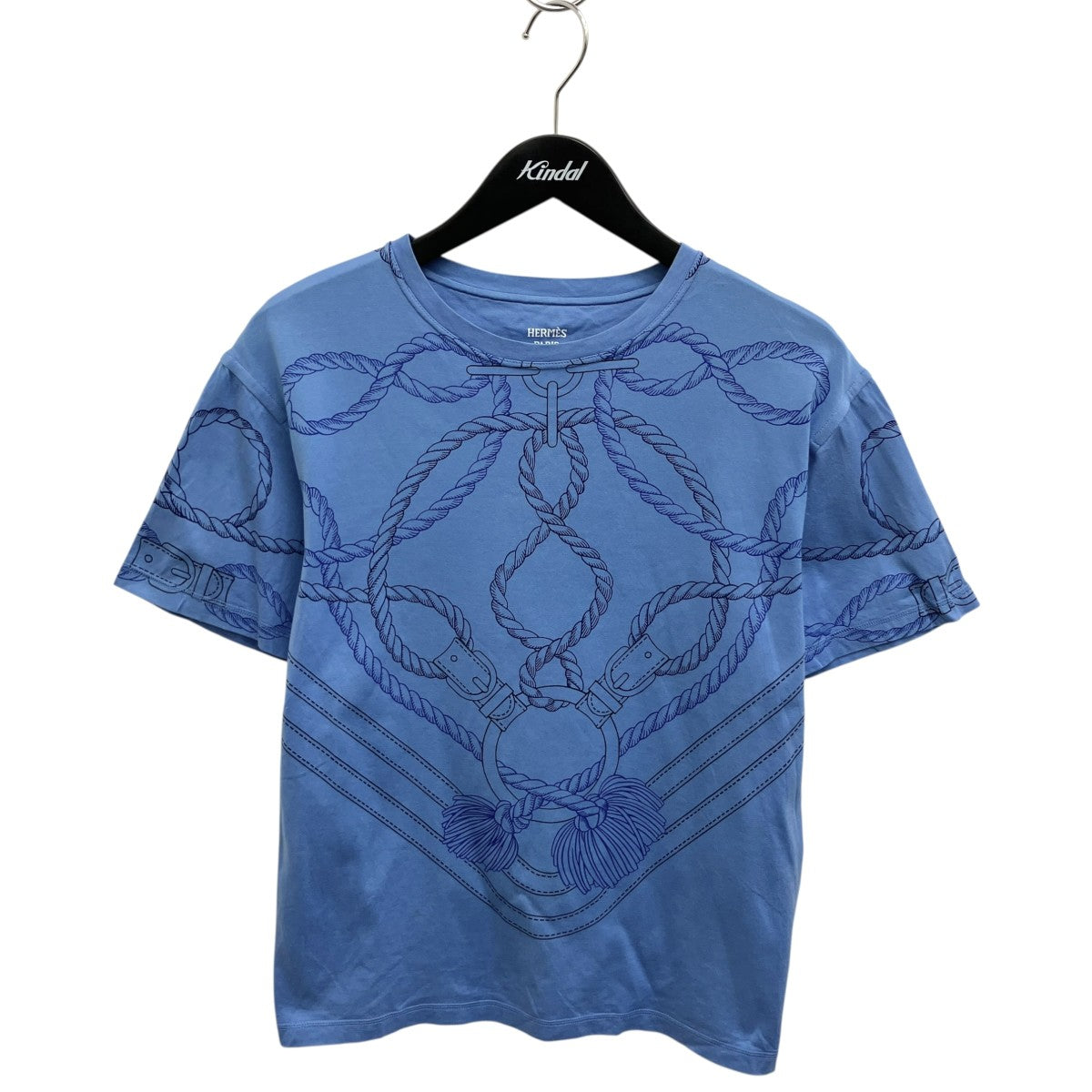 HERMES ロープ柄半袖Tシャツ