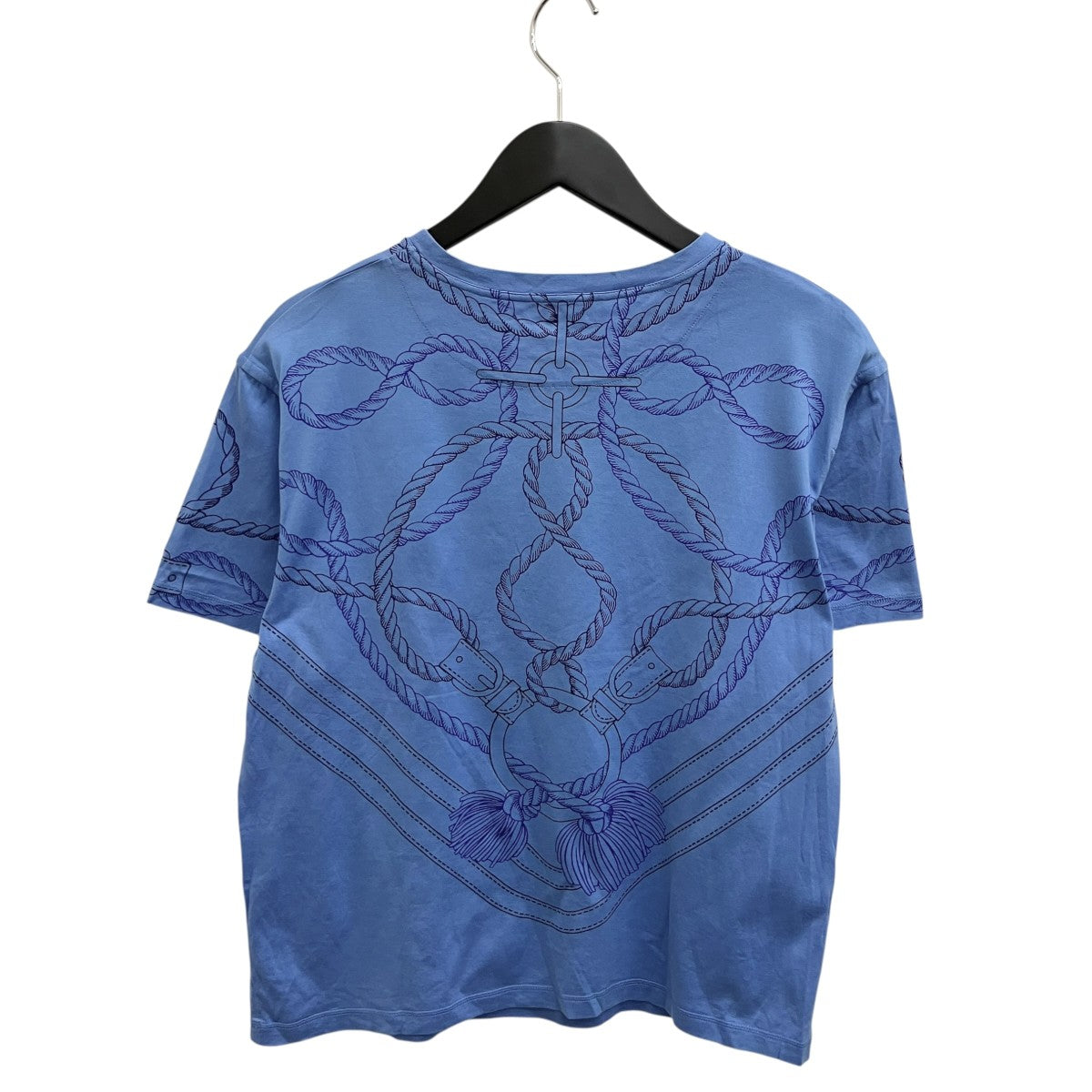 HERMES ロープ柄半袖Tシャツ 古着・中古-2枚目のアイテム画像