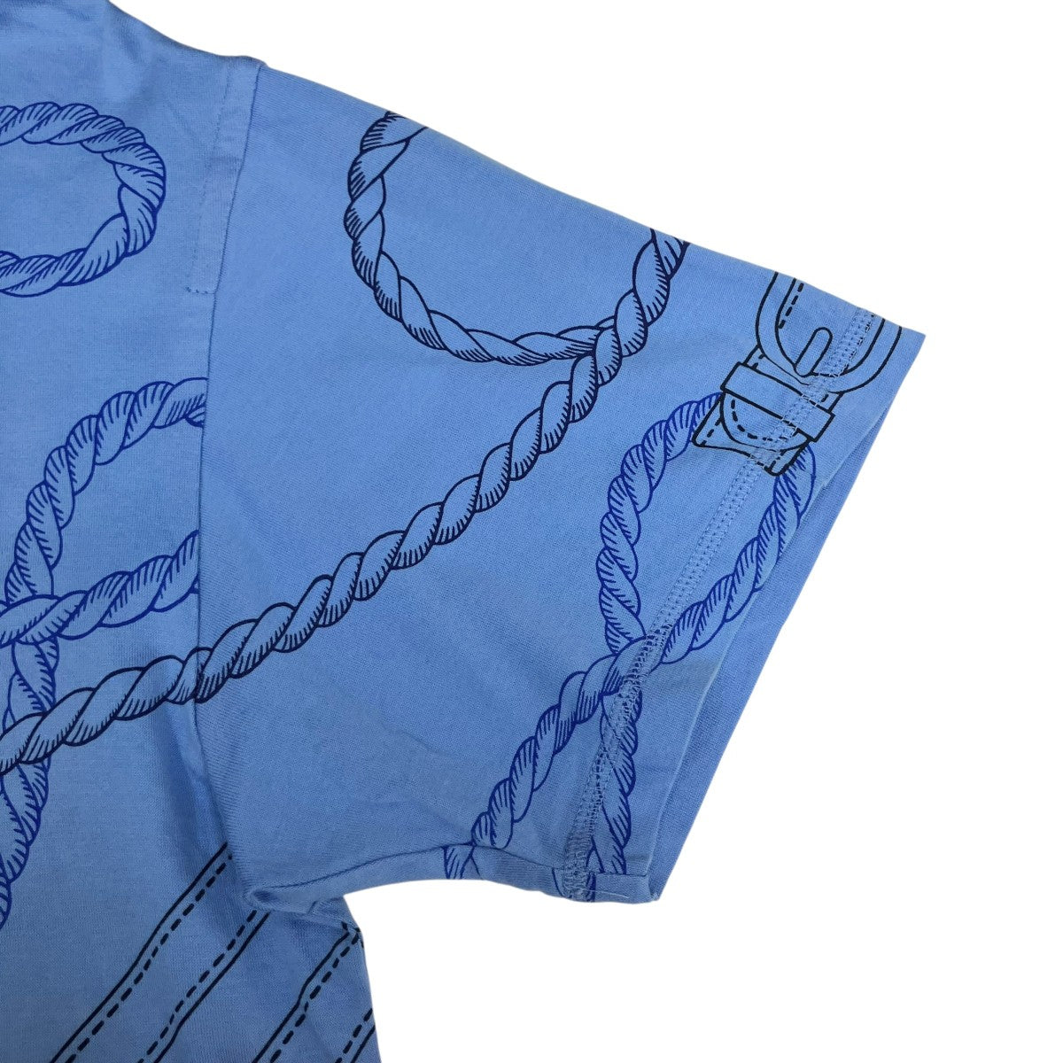 HERMES ロープ柄半袖Tシャツ 古着・中古-5枚目のアイテム画像