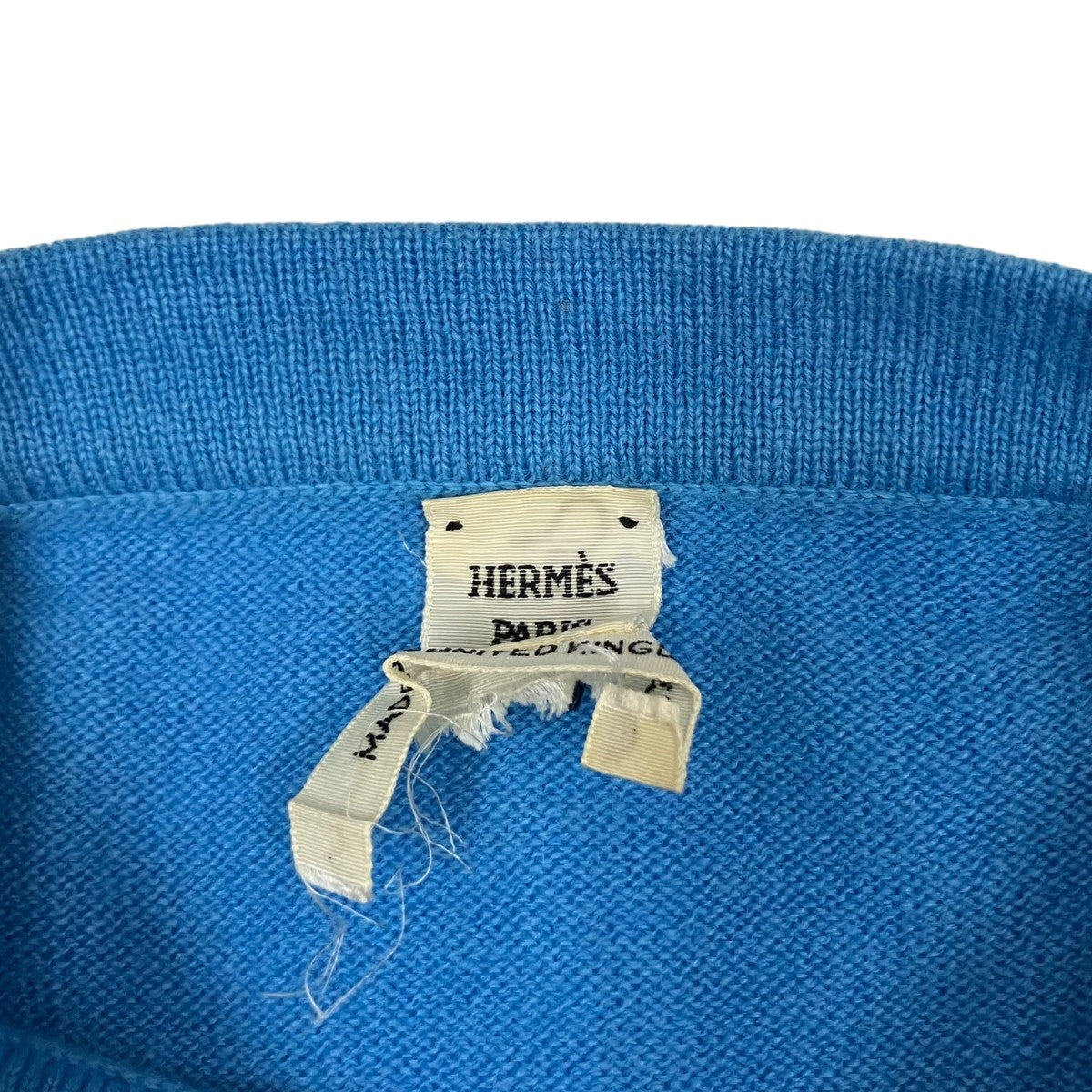 HERMES 半袖ニット03-3569-33000 古着・中古-8枚目のアイテム画像