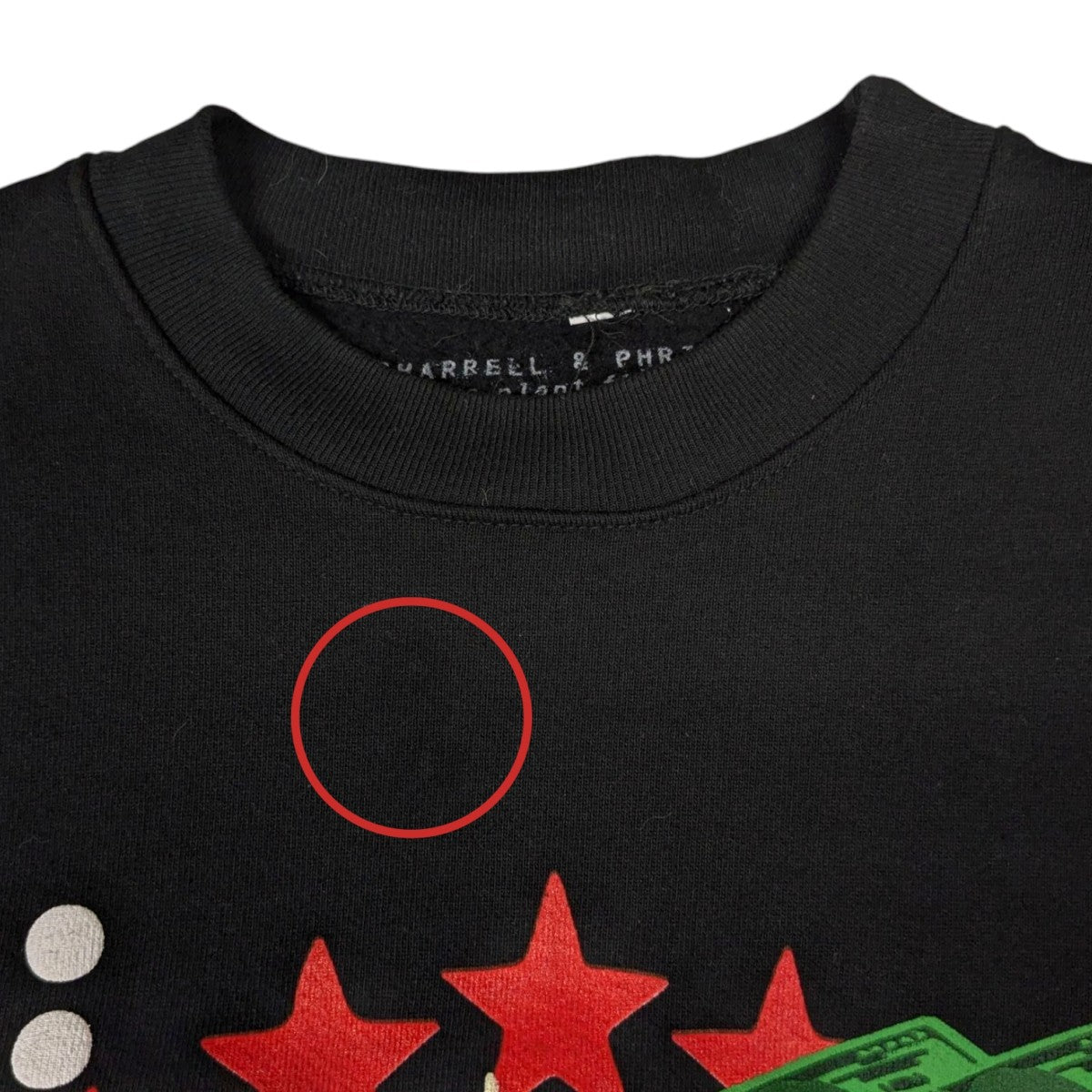 ×PHARRELL WILLIAMS CASH OUT CREWNECKスウェット