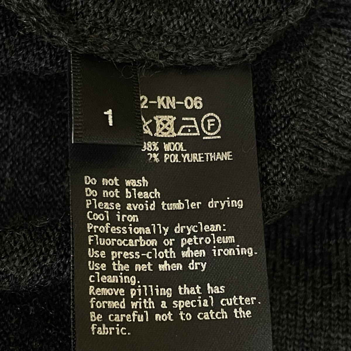 DOLMAIN SLEEVE CREW KNITクルーネックニットセーターFU2-KN-06