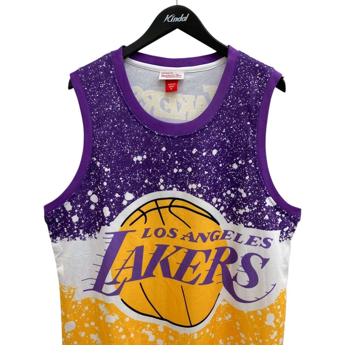 MITCHELL ＆ NESS Los Angeles Lakersノースリーブカットソー 古着・中古-3枚目のアイテム画像