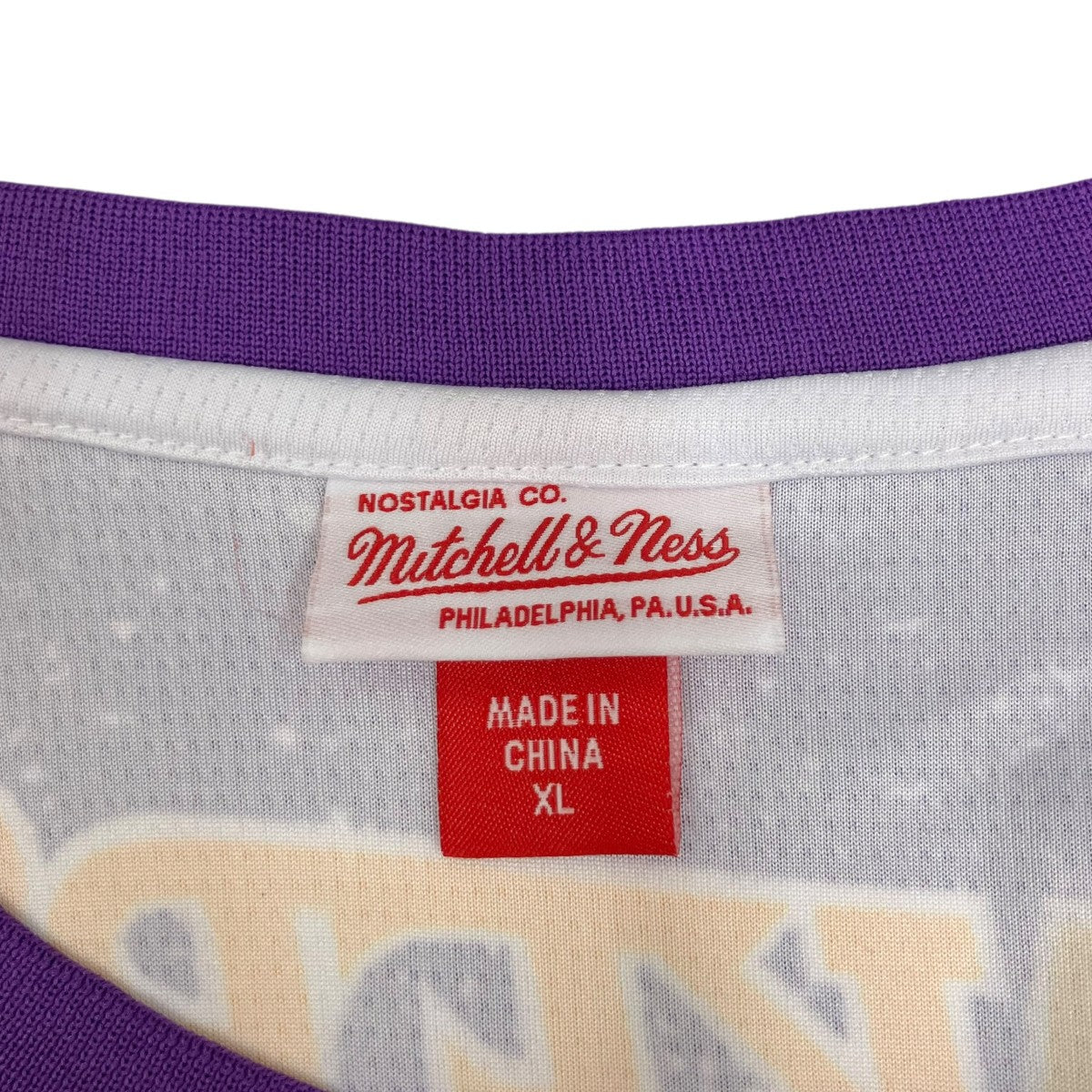 MITCHELL ＆ NESS Los Angeles Lakersノースリーブカットソー 古着・中古-6枚目のアイテム画像