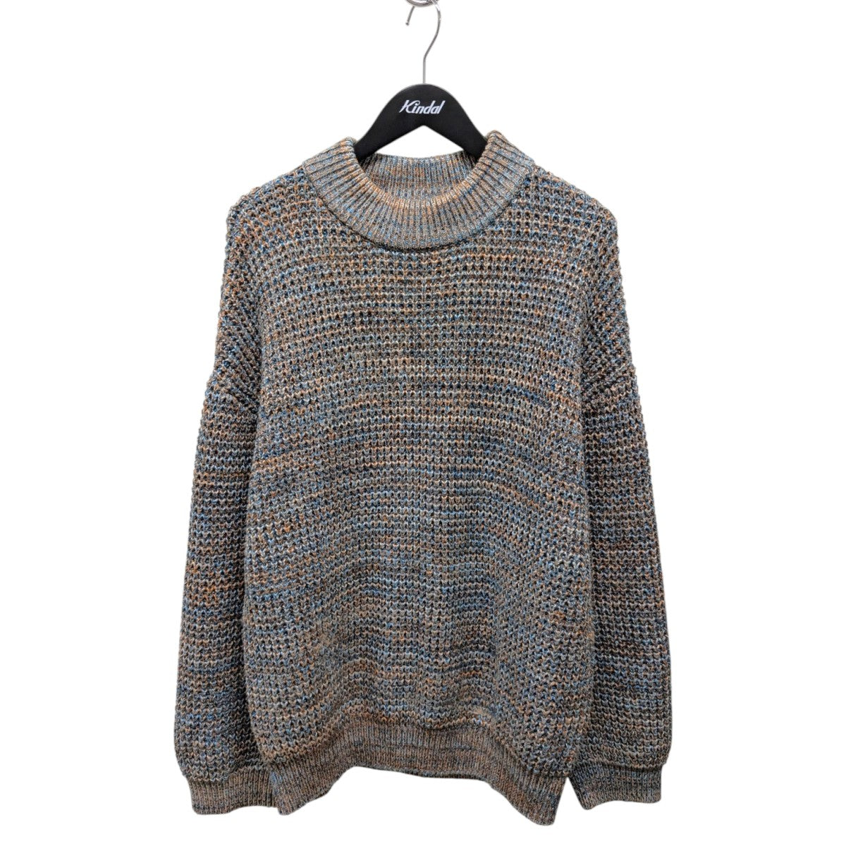 CABaN コットンカシミヤワッフルMIX ハイネックプルオーバーニット59-02-04-02025 古着・中古-1枚目のアイテム画像