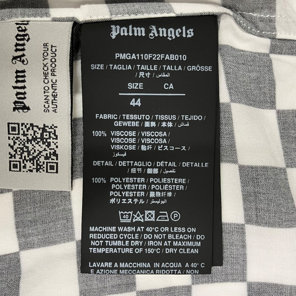 Palm Angels 半袖シャツPMGA110F22FAB010 古着・中古-6枚目のアイテム画像