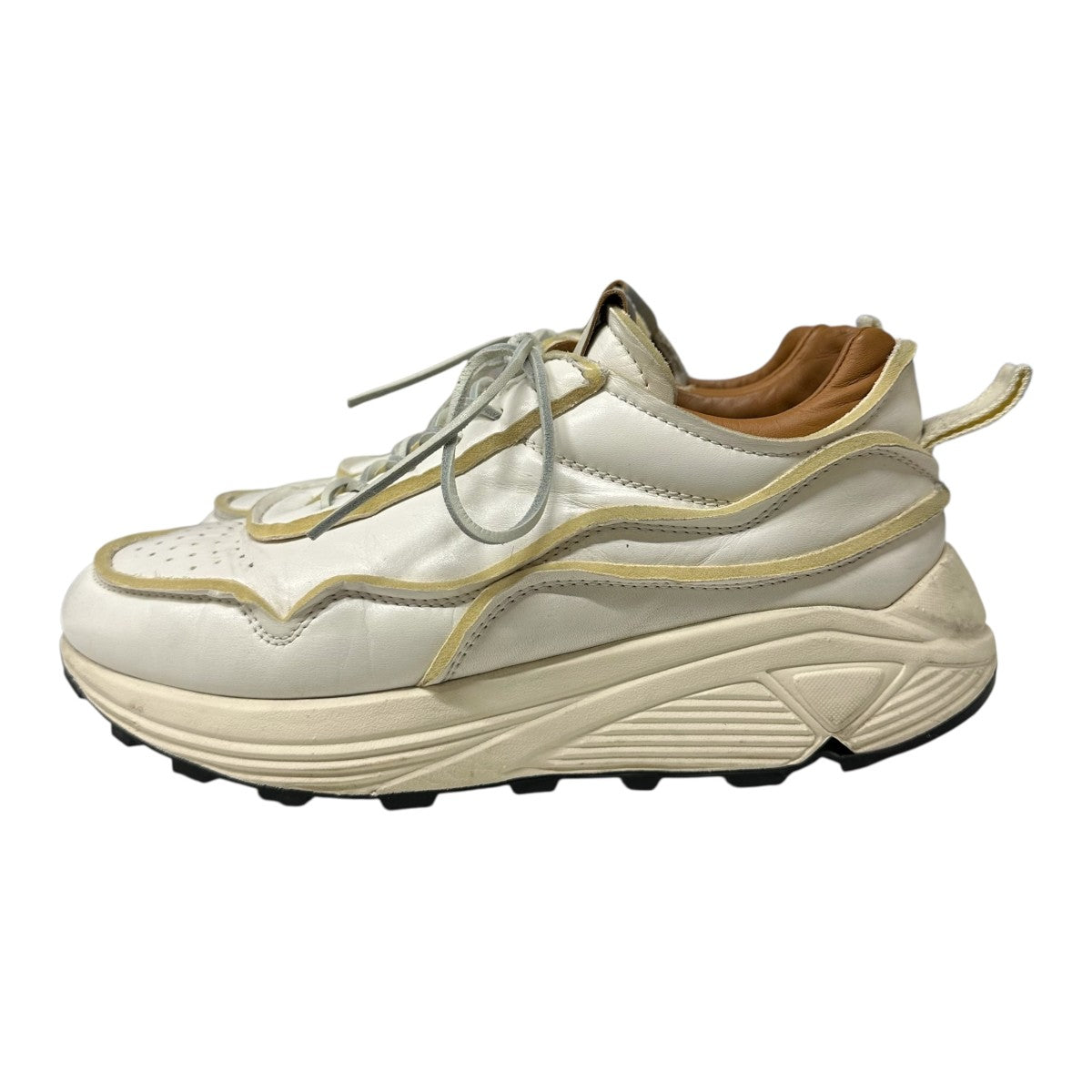 BUTTERO(ブッテロ) スニーカー004096204 004096204 ホワイト×ベージュ