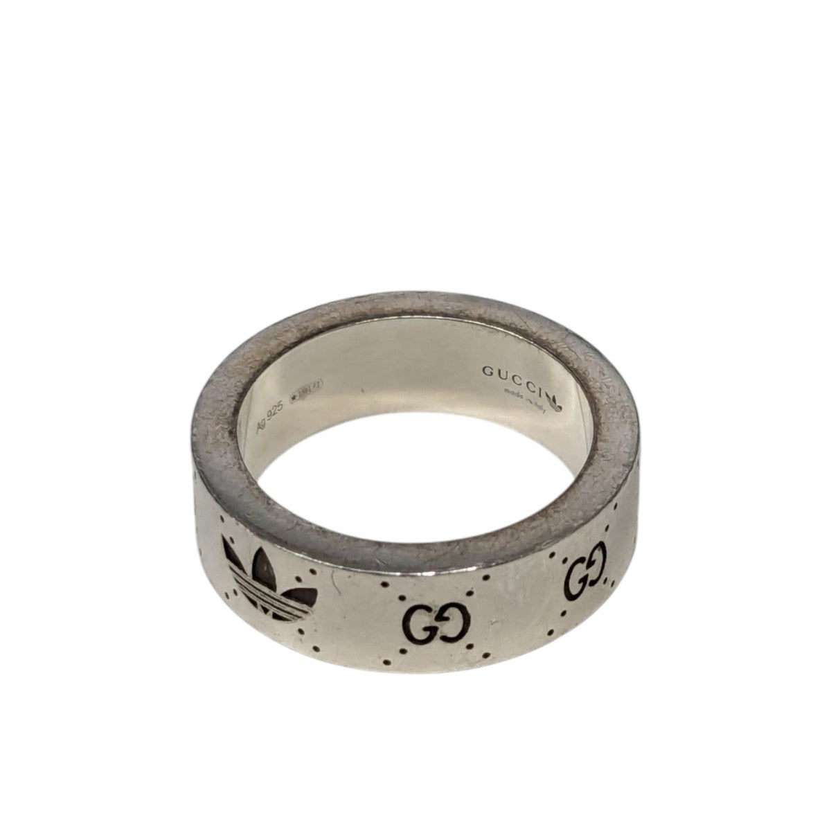 GUCCI×adidas エングレービングリング シルバー サイズ 11号｜【公式