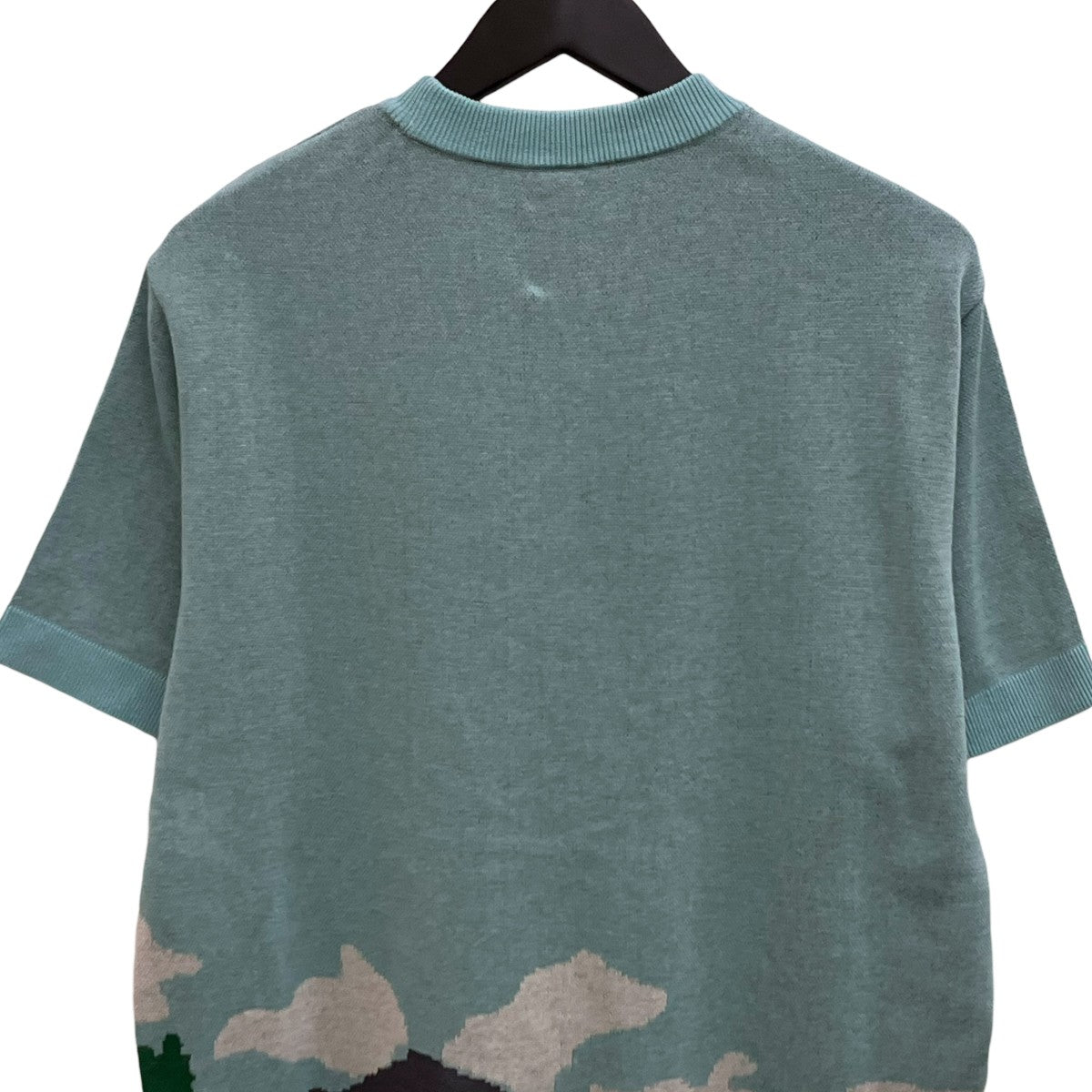 Kota Gushiken コウタグシケン 23SS 日本製 Kiyomizu Dera Tee 京都 清水寺 ニットTシャツ KGSS23-K01 2 ORANGE 半袖 トップス【新古品】【中古】【Kota Gushiken】 Kota Gushiken コウタグシケン 23SS 日本製 Kiyomizu Dera Tee 京都