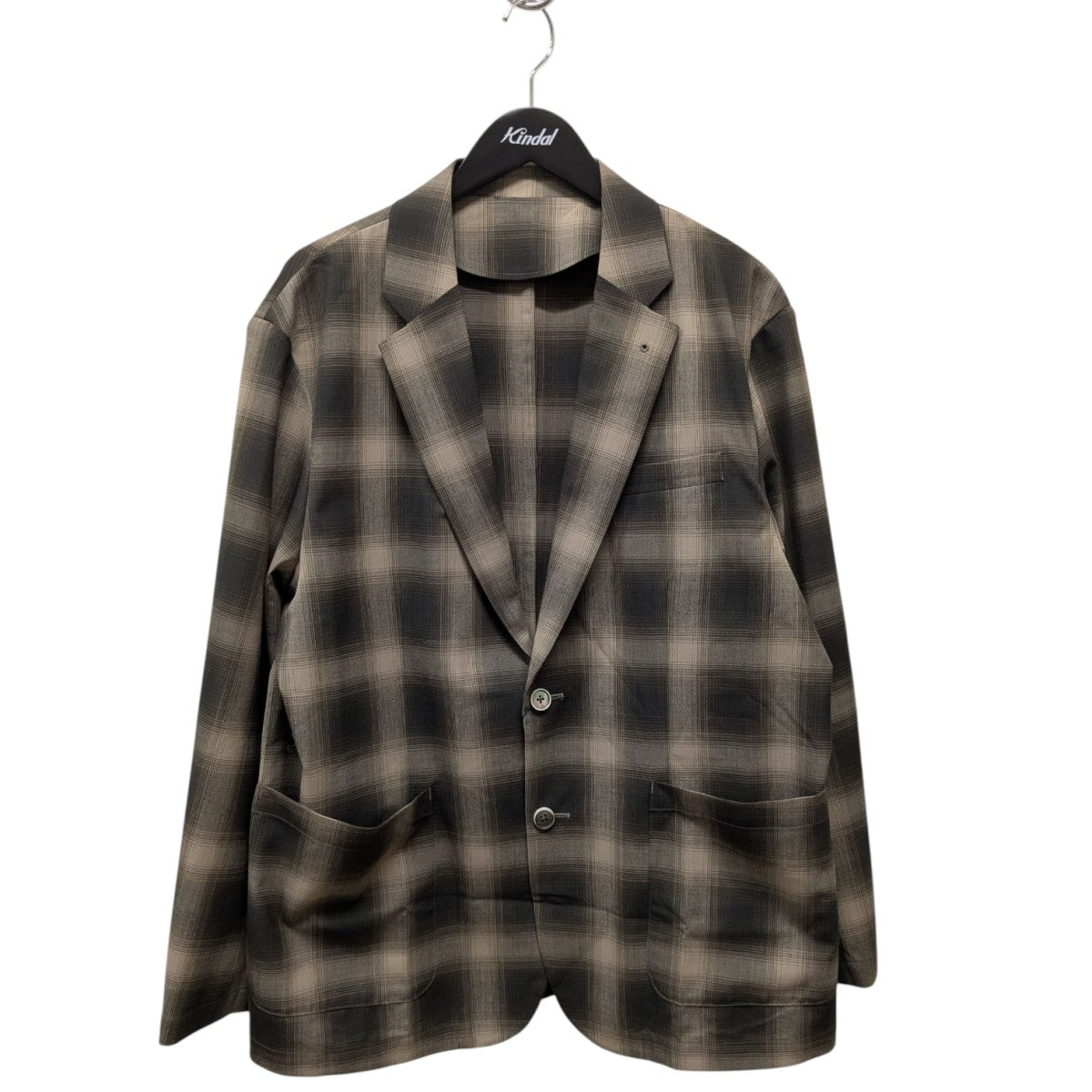 HIGH-TWIST OMBRE CHECK JACKETジャケットSPNT-252029