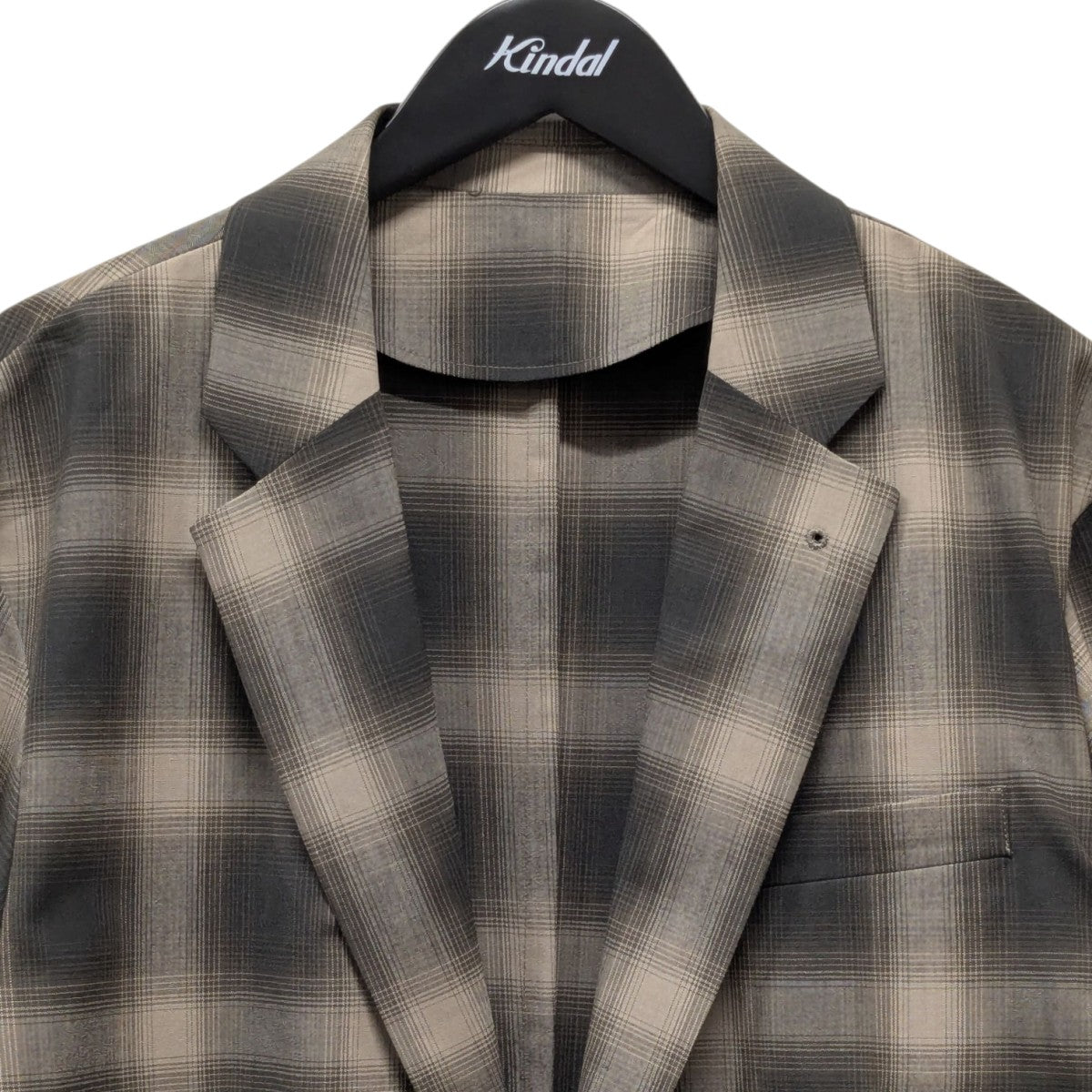 HIGH-TWIST OMBRE CHECK JACKETジャケットSPNT-252029