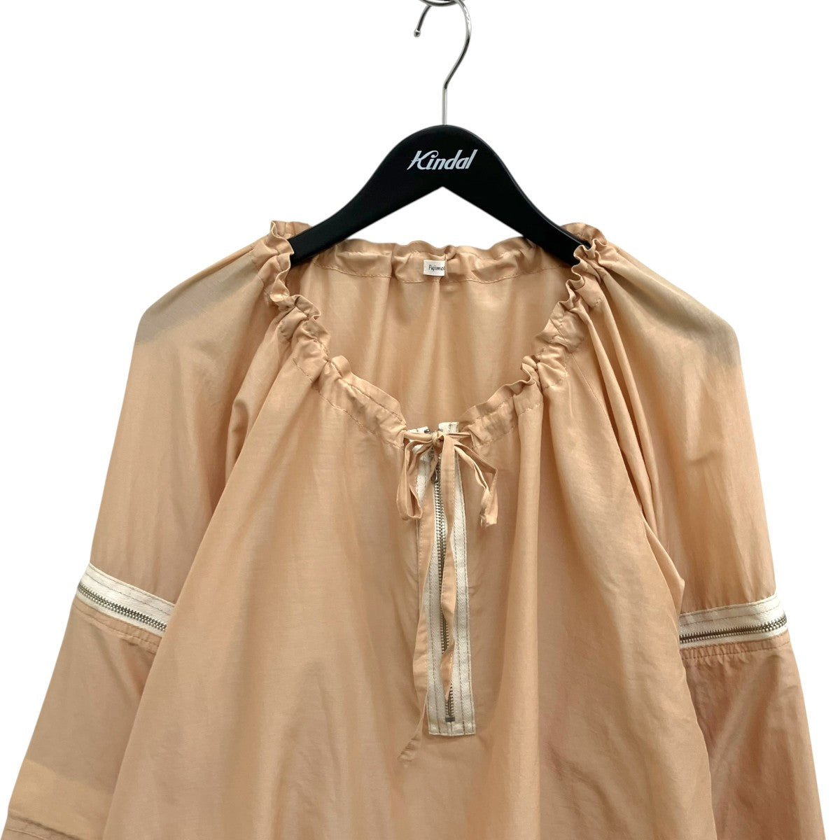C S Lawn Neck Gather Jacket．長袖カットソーFJ25S-41-005