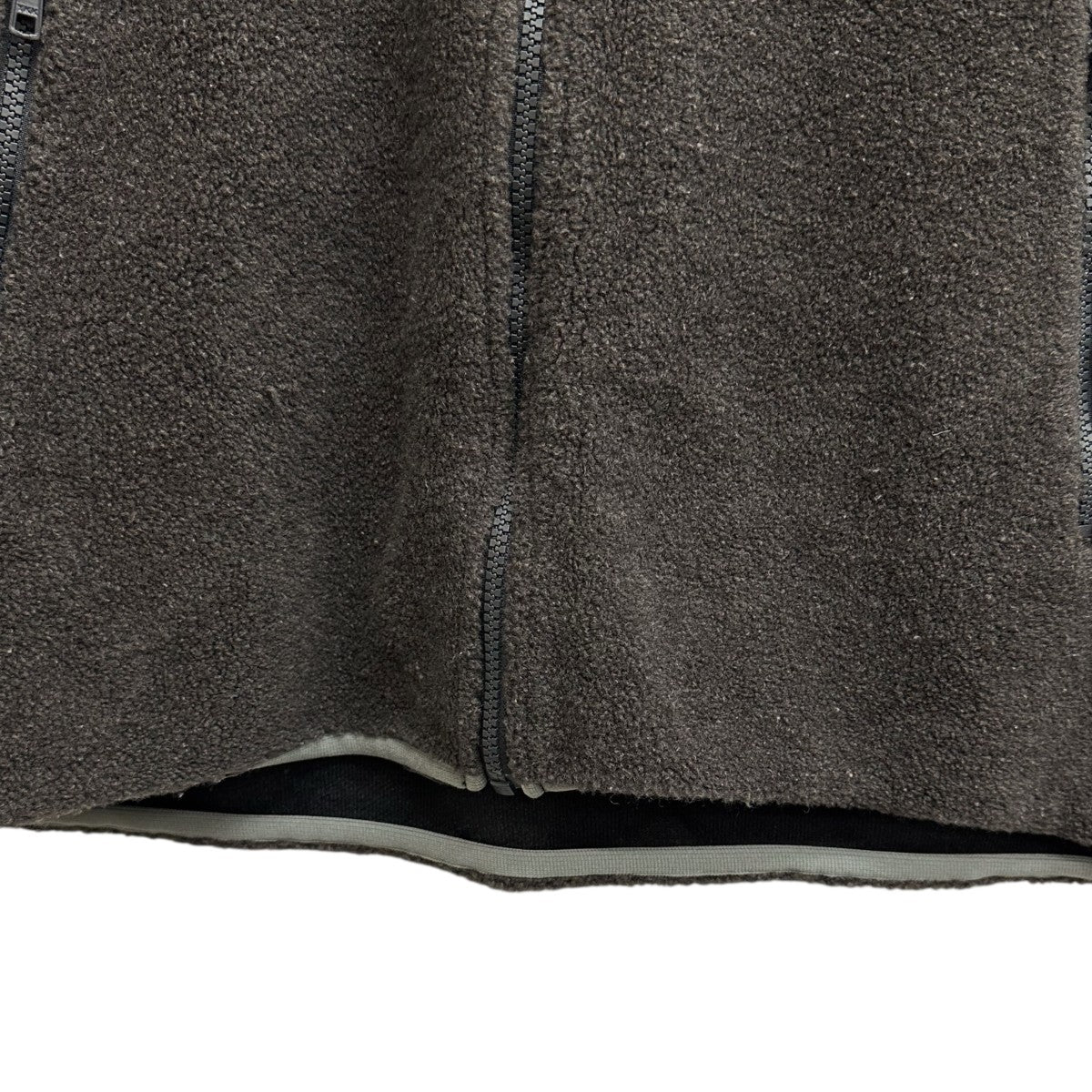 Wool Boa Zip-Up VestベストGU203-70167