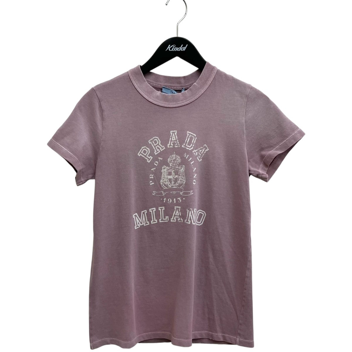 PRADA プリント入り ジャージーTシャツ3557B 古着・中古-1枚目のアイテム画像