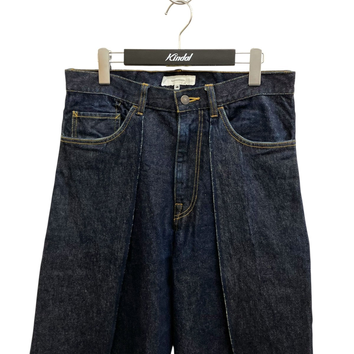 WRAP DENIM PANTSデニムパンツ25SS-PA9-001