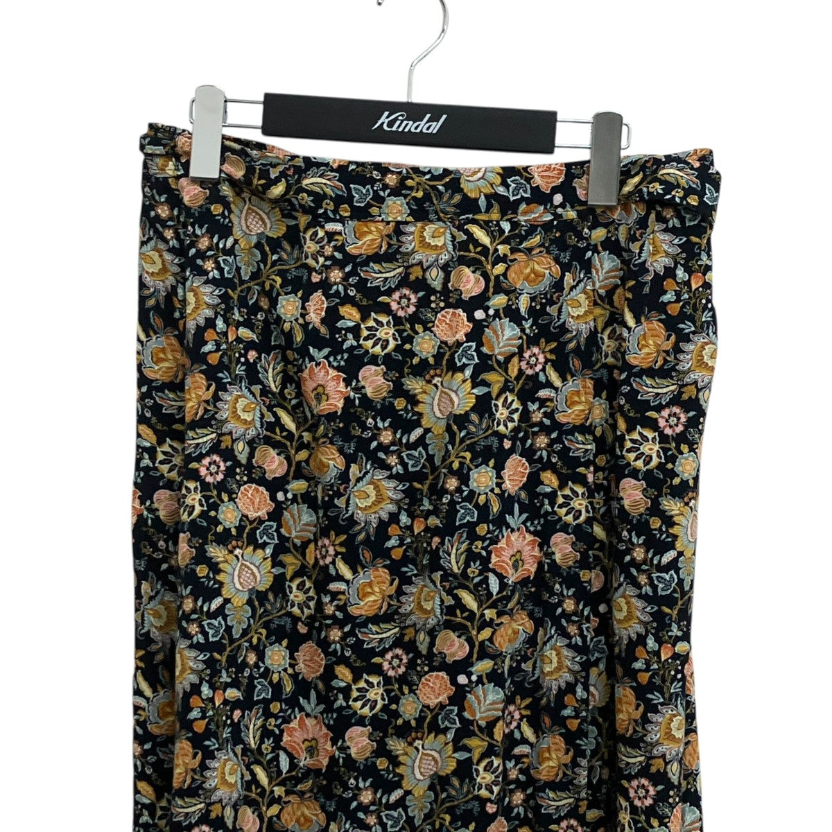 Oriental Flower Wrap Skirt花柄巻きスカート24SMSSK05