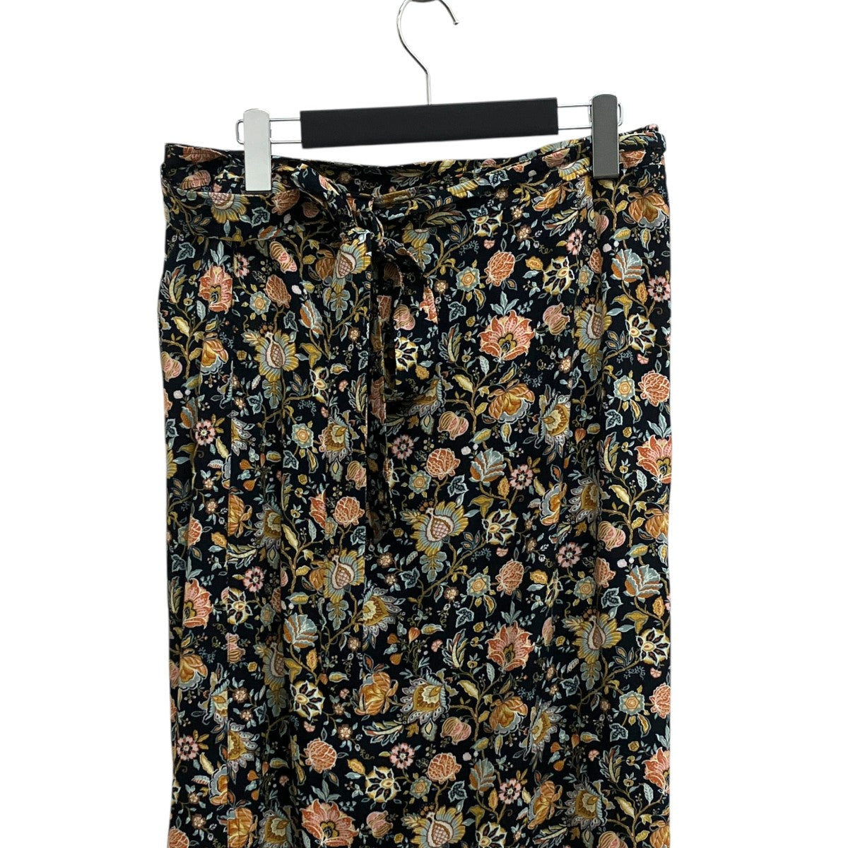Oriental Flower Wrap Skirt花柄巻きスカート24SMSSK05