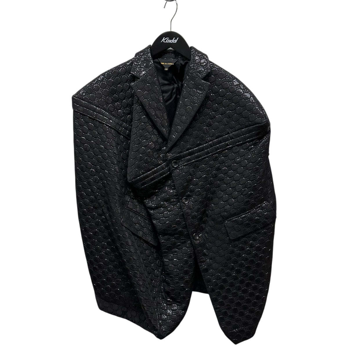COMME des GARCONS 25SSLame Floating Weave VestジャケットGO-J027 古着・中古-1枚目のアイテム画像