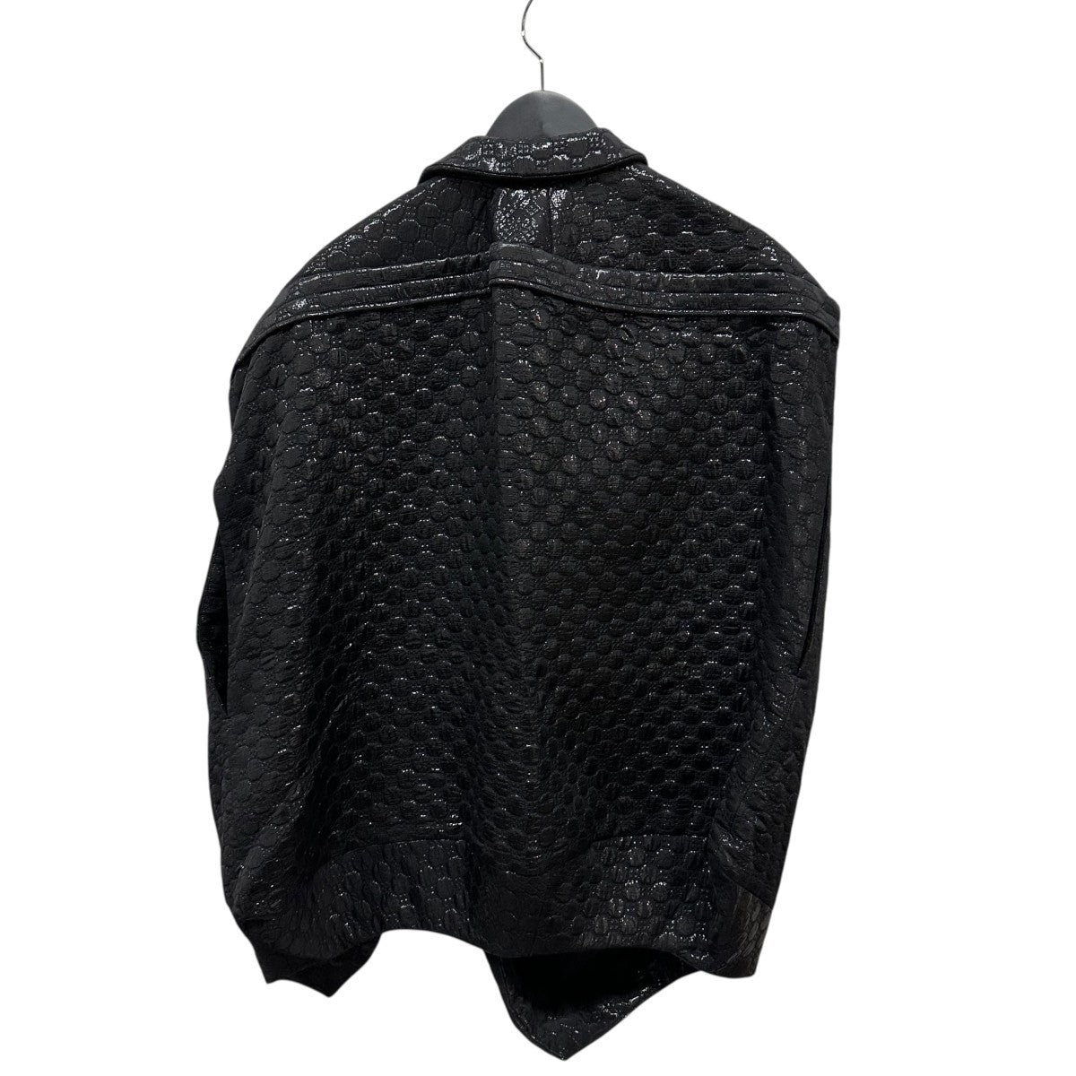 COMME des GARCONS 25SSLame Floating Weave VestジャケットGO-J027 古着・中古-2枚目のアイテム画像