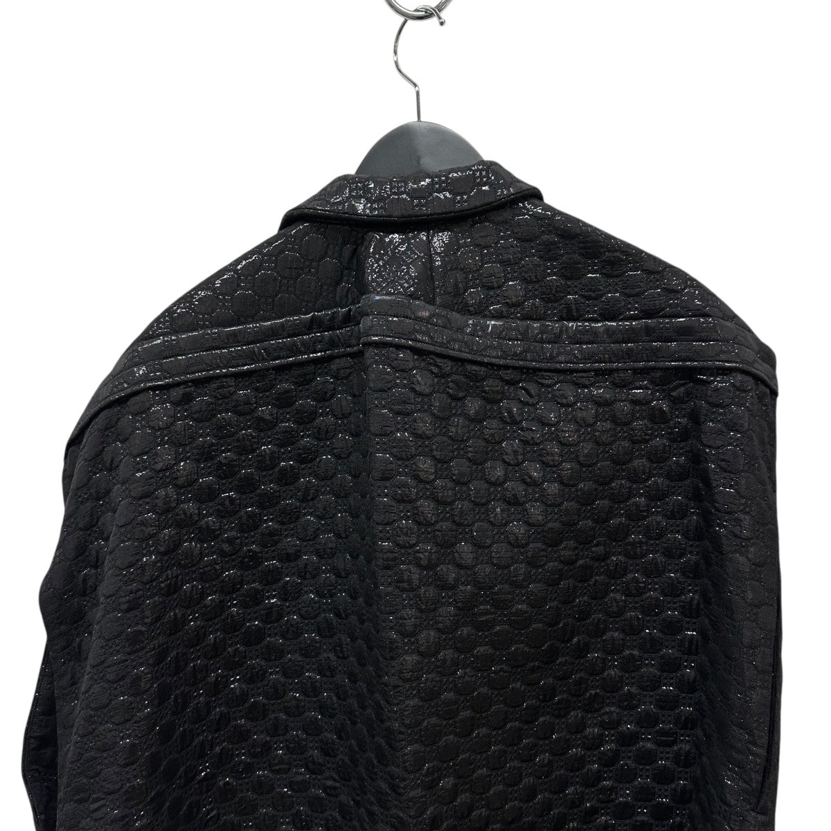 COMME des GARCONS 25SSLame Floating Weave VestジャケットGO-J027 古着・中古-4枚目のアイテム画像