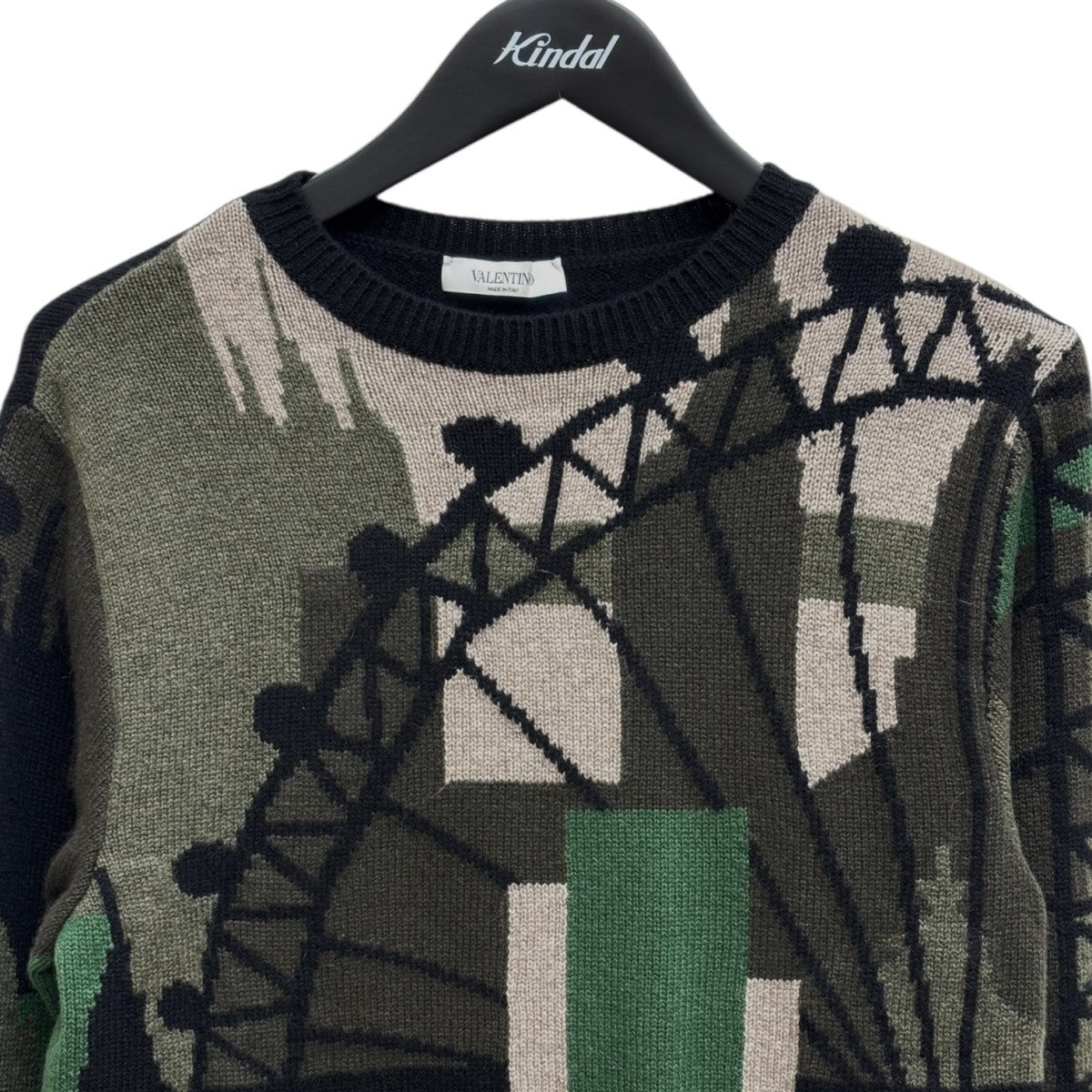 VALENTINO セーター Valentino Garavani Vロゴ シグネチャー セーター | ブラック