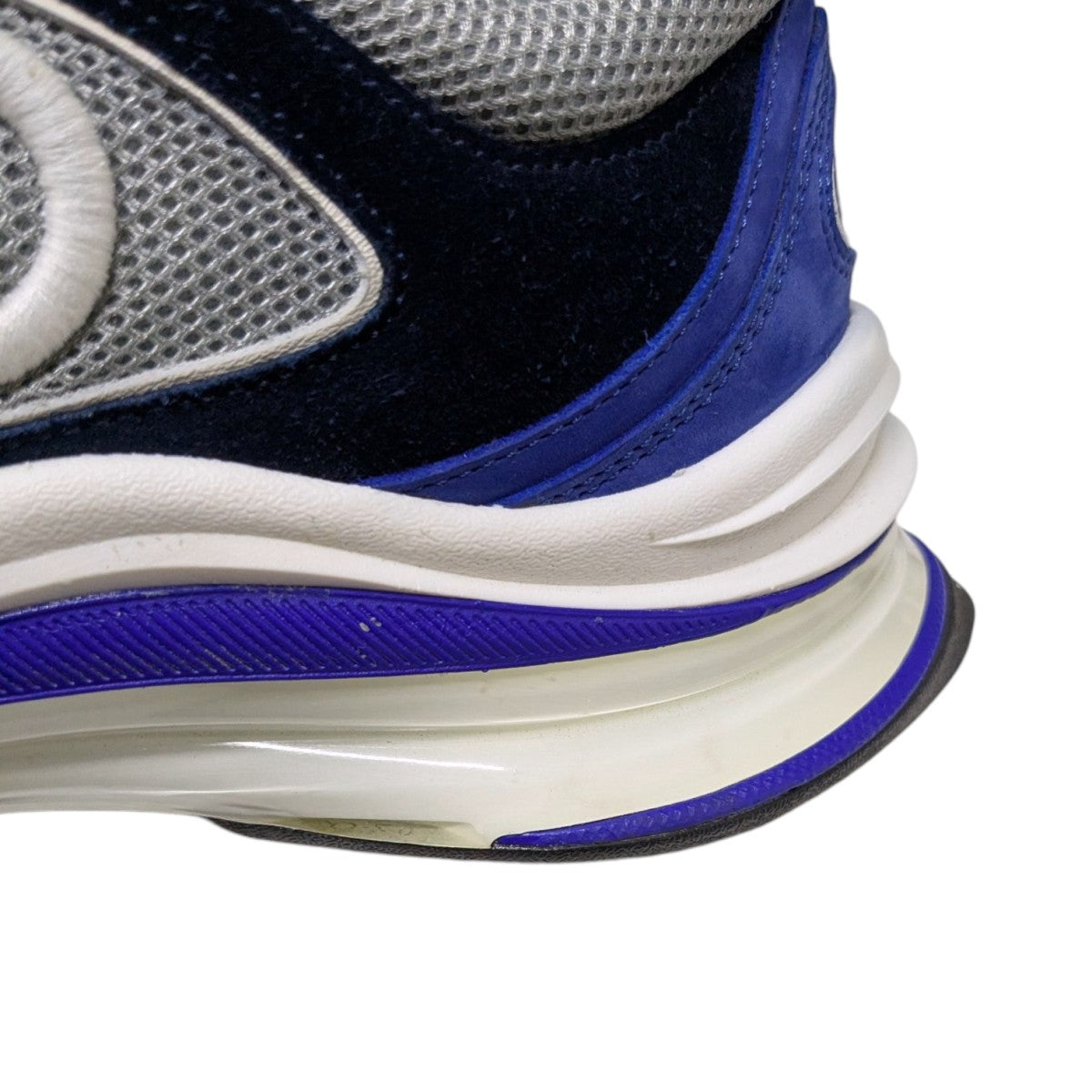 GUCCI(グッチ) GUCCI RUNスニーカー749785 749785 ブルー サイズ 7 1/2