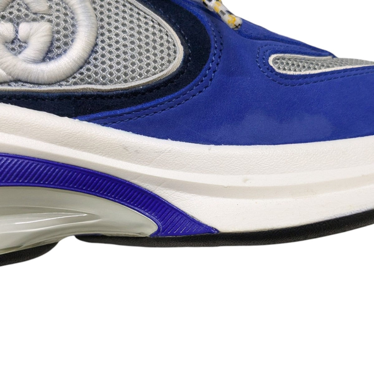 GUCCI(グッチ) GUCCI RUNスニーカー749785 749785 ブルー サイズ