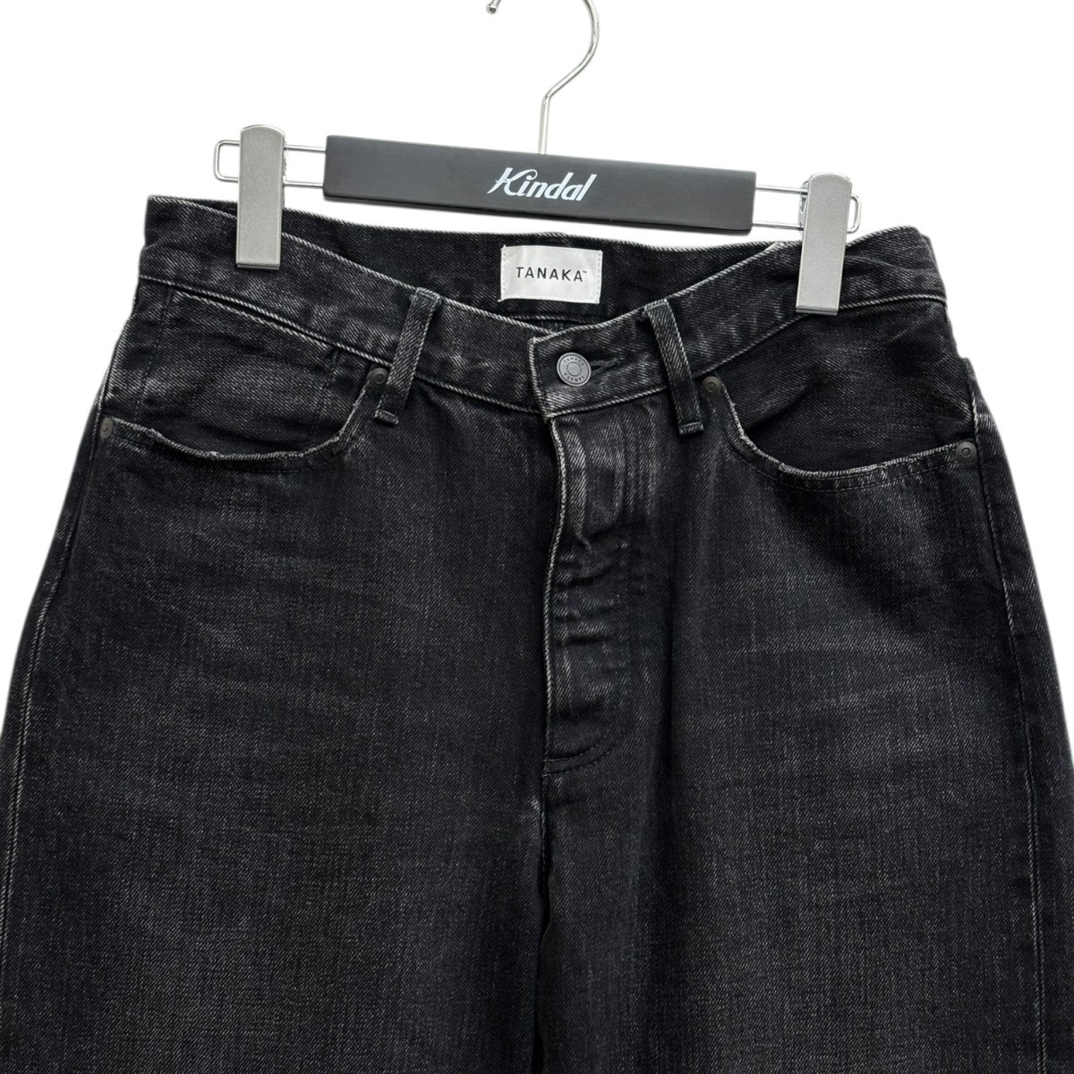 TANAKA(タナカ) BLACK SELVEDGEデニムパンツST-2 ST-2 ブラック サイズ
