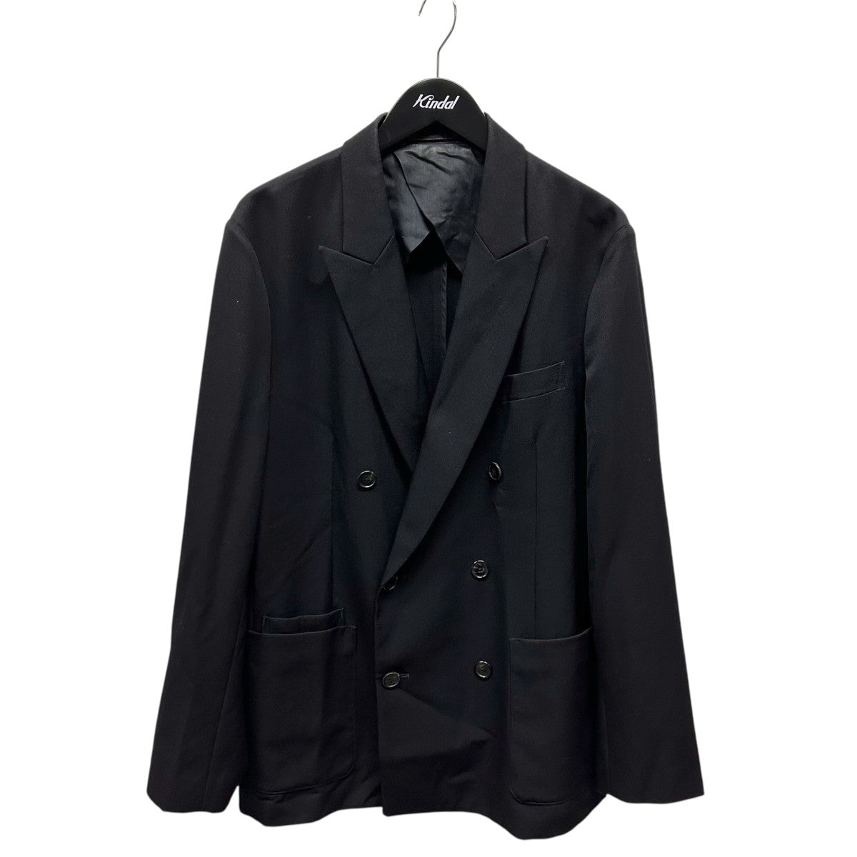 中古　CABaN ウールギャバジン ダブルブレストジャケット・テーパードパンツ 中古 CABaN ウールギャバジン ダブルブレストジャケット