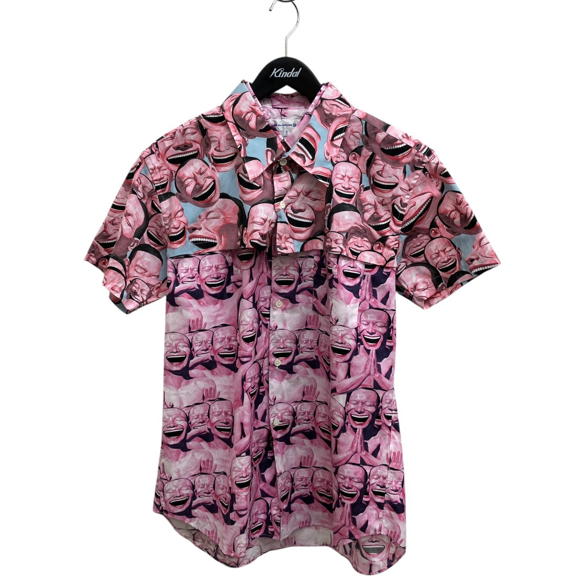 COMME des GARCONS SHIRT ×YUE MINJUN半袖シャツFG-B037 古着・中古-1枚目のアイテム画像