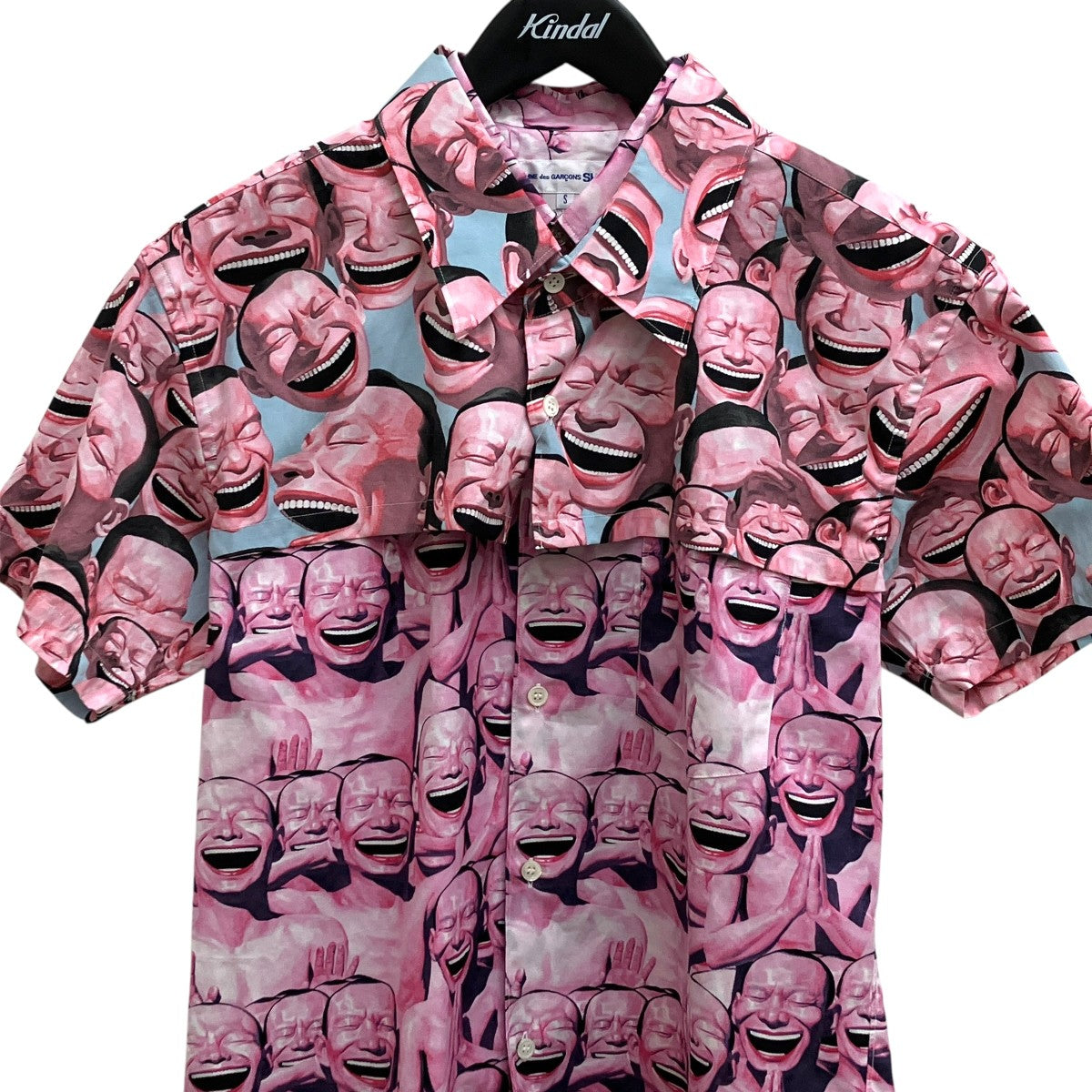 COMME des GARCONS SHIRT ×YUE MINJUN半袖シャツFG-B037 古着・中古-3枚目のアイテム画像