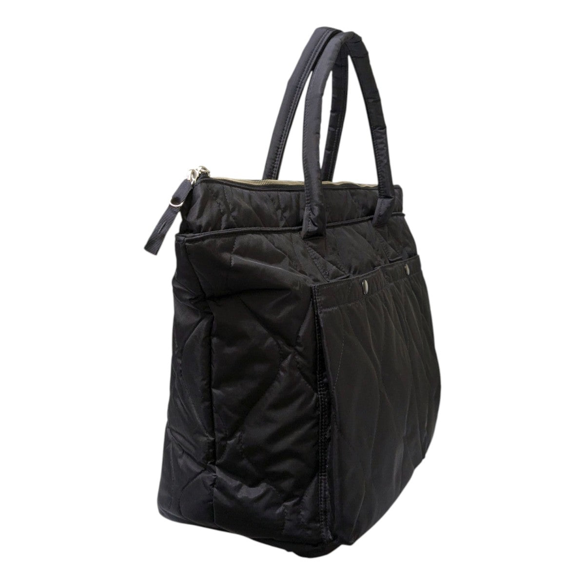 【希少】POTER ポーター ハンディ トートバッグブラック　ナイロン 拡張可 希少】POTER ポーター ハンディ トートバッグブラック ナイロン