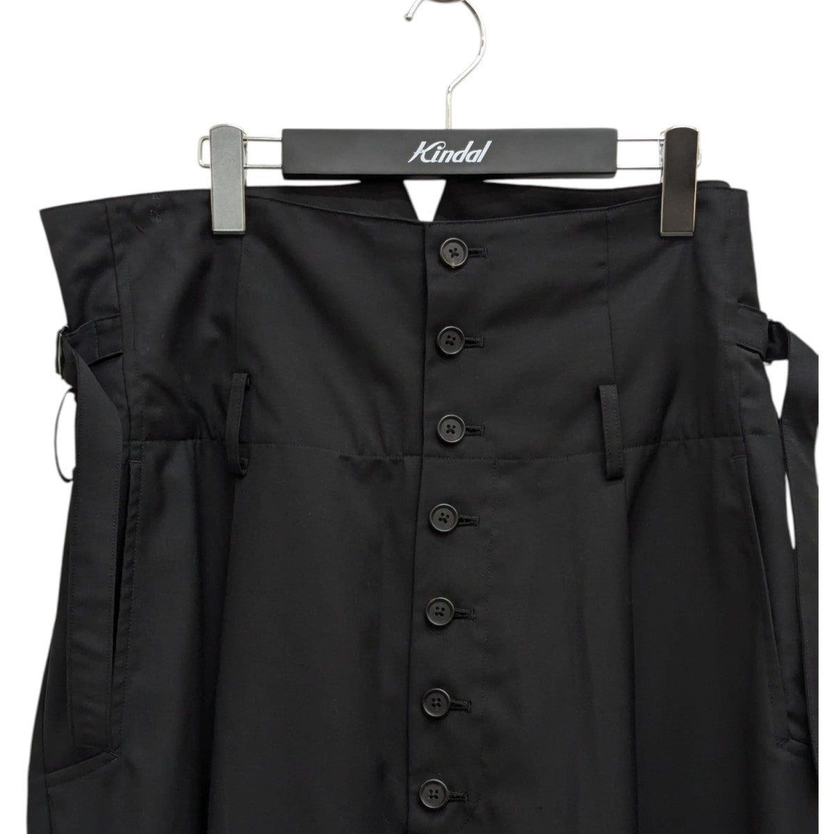 s'yte(サイトヨウジヤマモト) WASHER TWILL HIGH WAIST SUSPENDERS