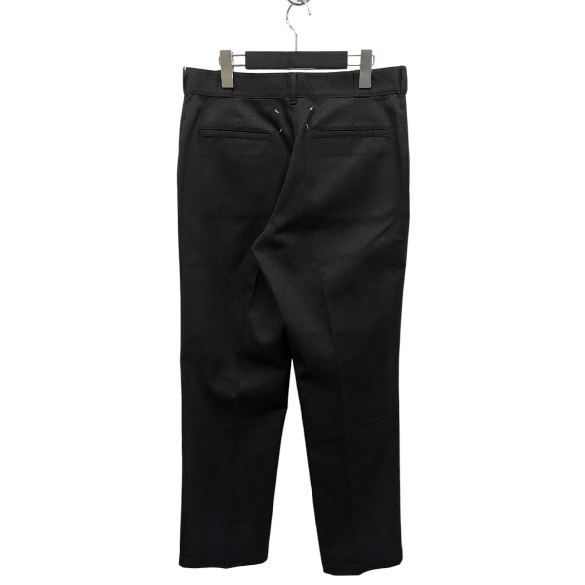 Maison Margiela(メゾンマルジェラ) ウールスラックス ブラック サイズ