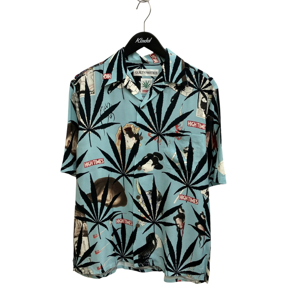 WACKO MARIA HIGHTIMES SS HAWAIIAN SHIRTアロハシャツ 古着・中古-1枚目のアイテム画像