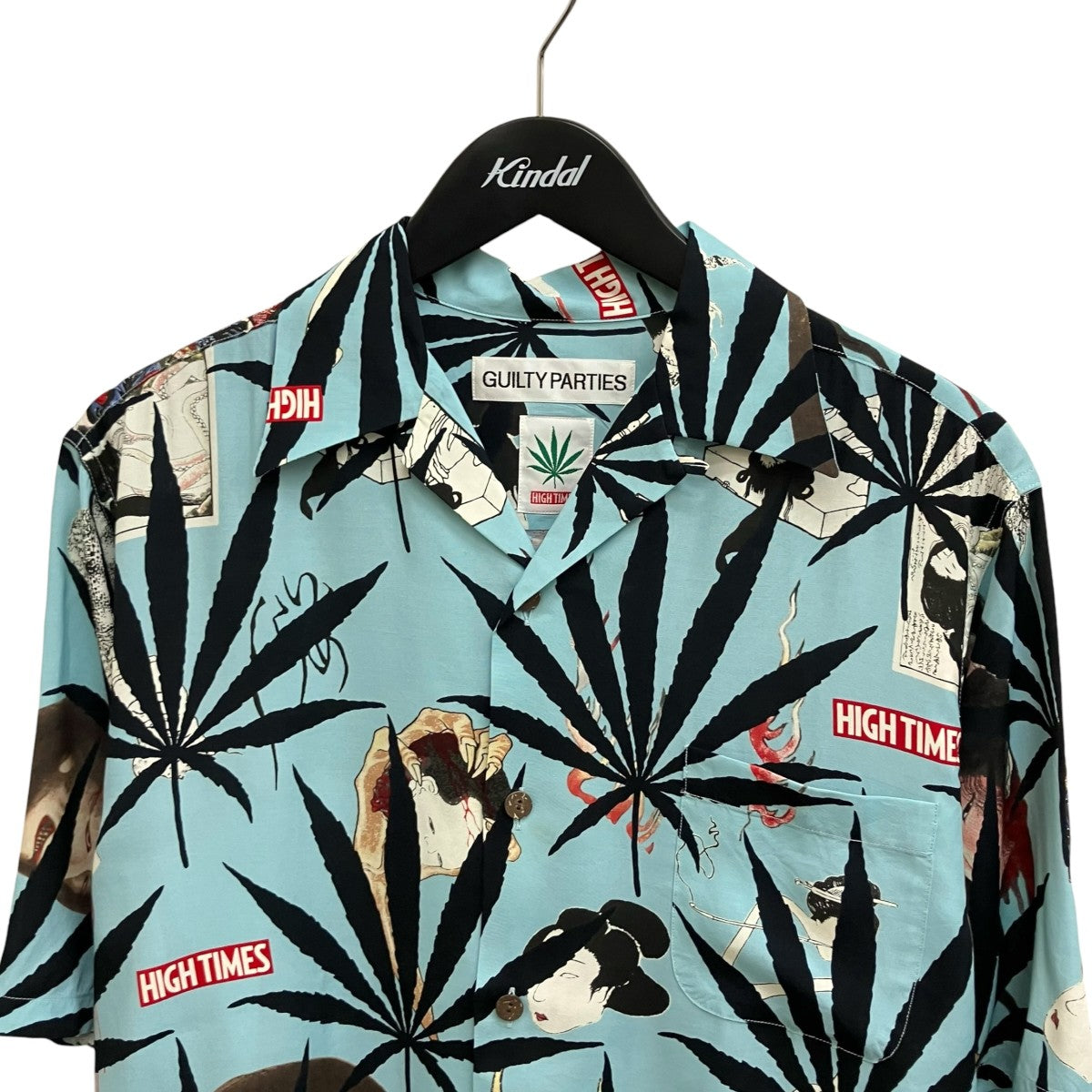 WACKO MARIA HIGHTIMES SS HAWAIIAN SHIRTアロハシャツ 古着・中古-3枚目のアイテム画像