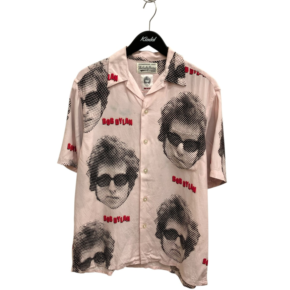 WACKO MARIA BOB DYLAN S S HAWAIIAN SHIRT半袖シャツ 古着・中古-1枚目のアイテム画像