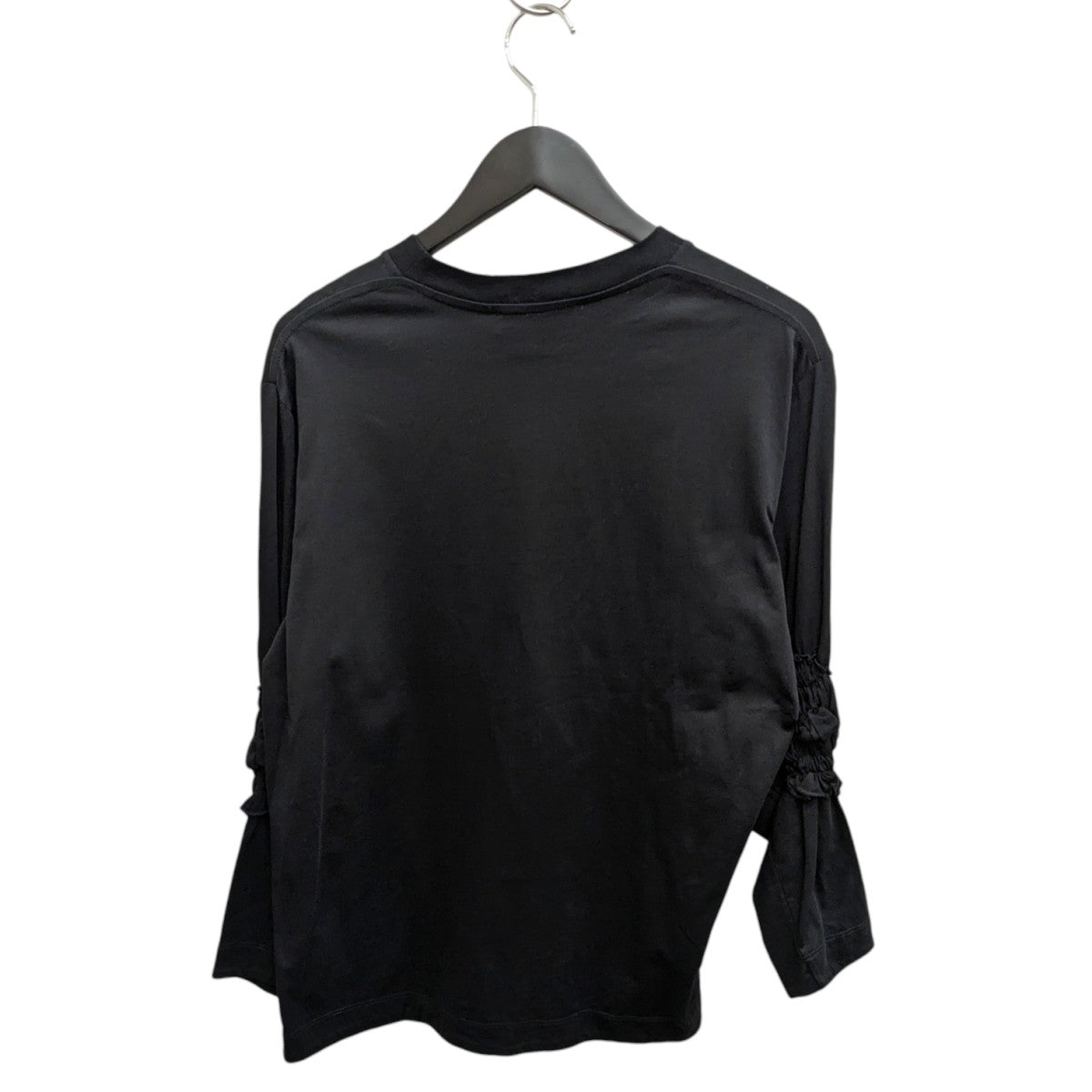 Simone Rocha LONG SLEEVE RUCHED FLOWER T-SHIRT長袖カットソーN1 5SB 古着・中古-2枚目のアイテム画像