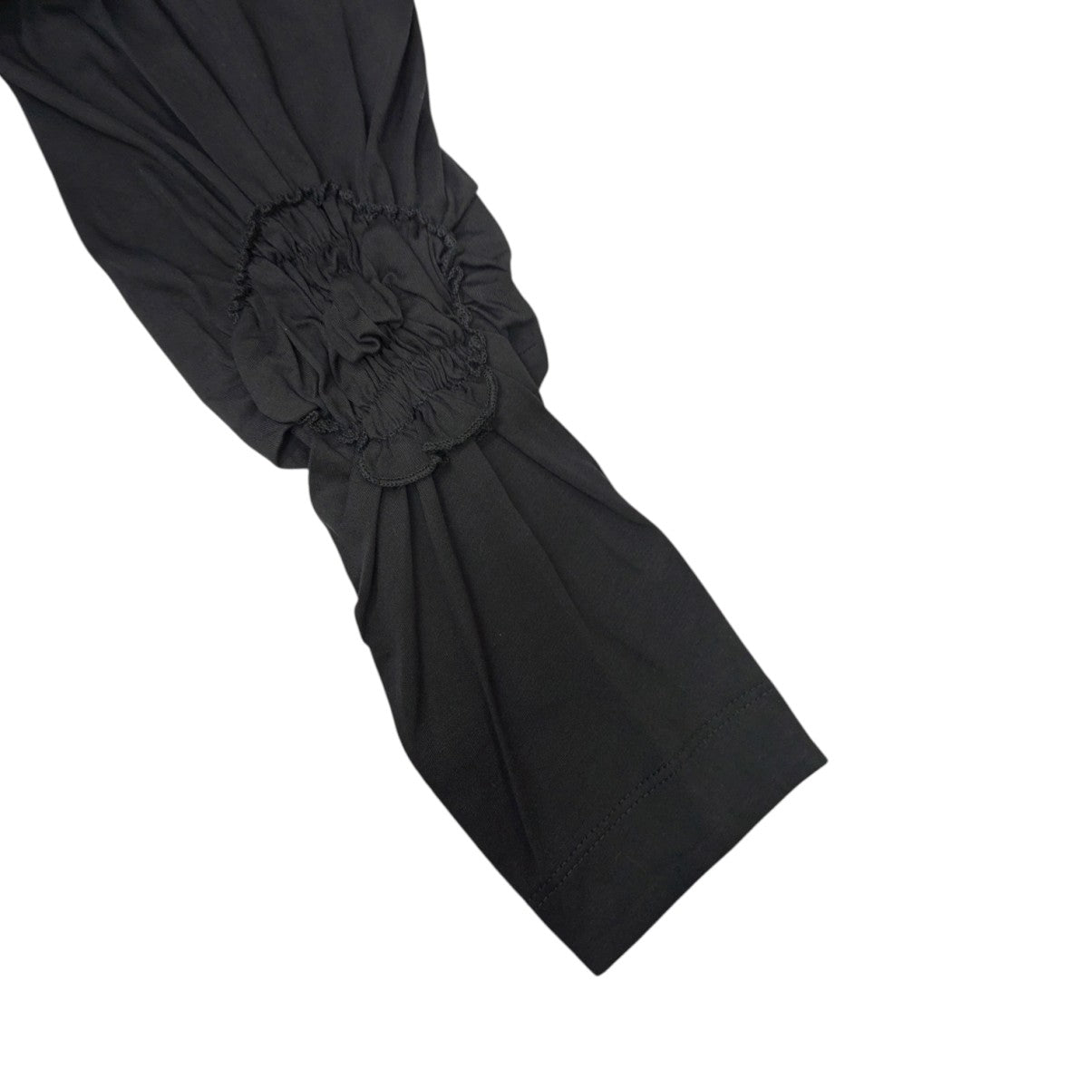 Simone Rocha LONG SLEEVE RUCHED FLOWER T-SHIRT長袖カットソーN1 5SB 古着・中古-4枚目のアイテム画像