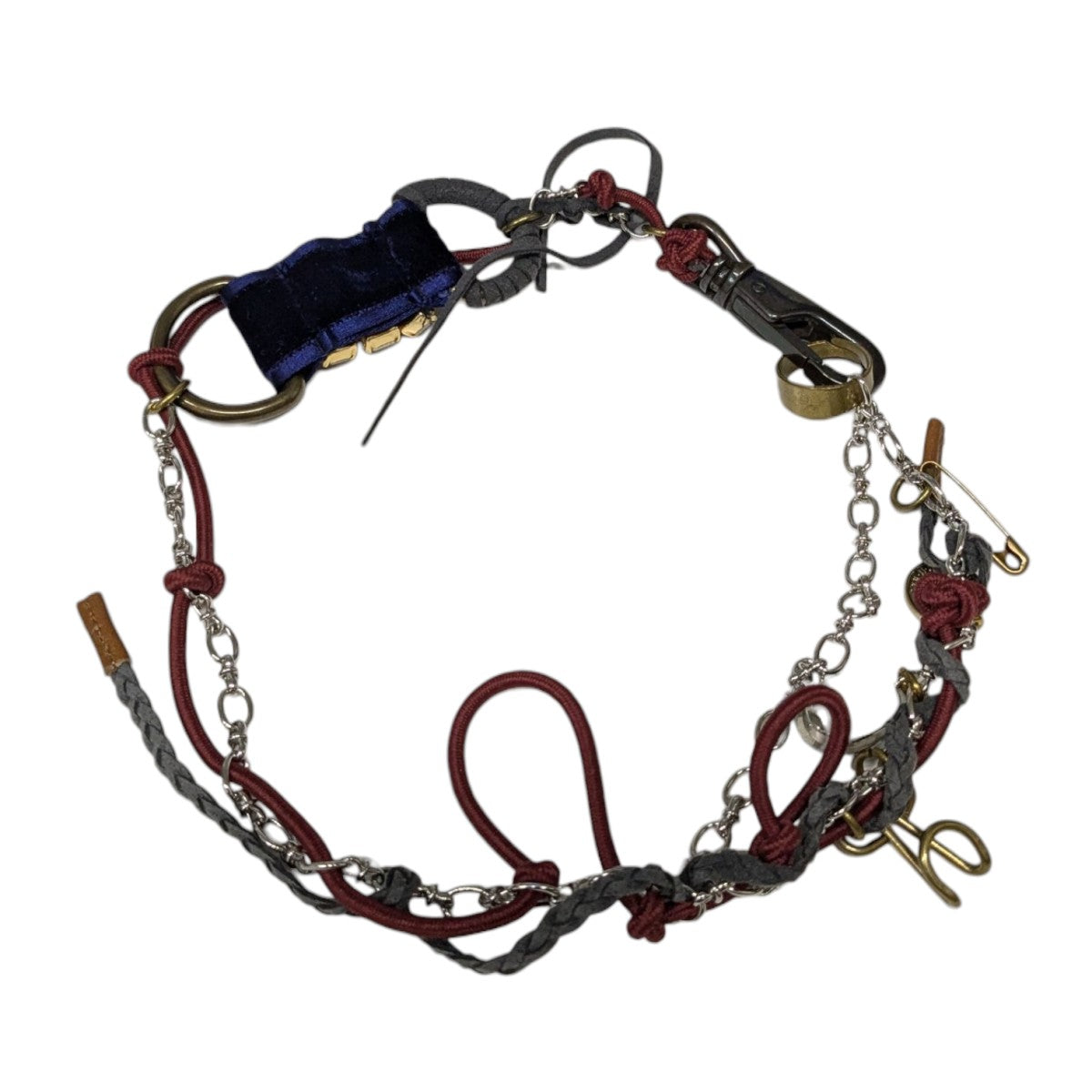 KOLOR(カラー) パ-ルマルチチェーンネックレス マルチカラー｜【公式