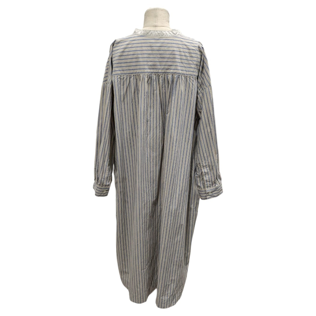 nest Robe(ネストローブ) コットンストライププルオンワンピース 01253