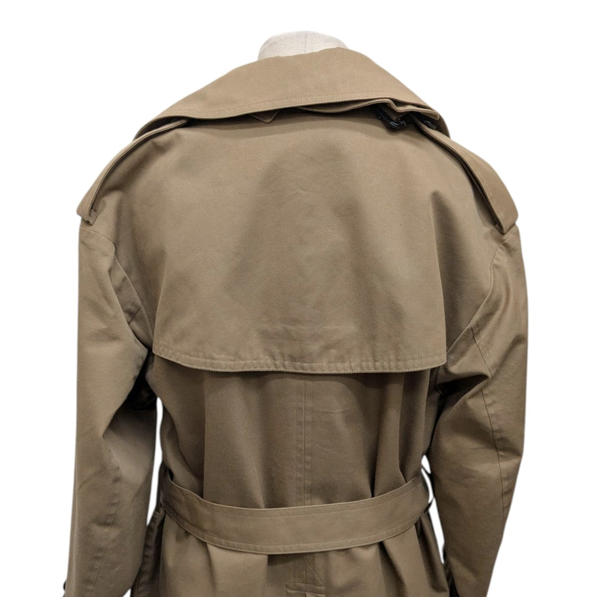 HYKE ビッグロングトレンチコート 162-17093 古着・中古-5枚目のアイテム画像