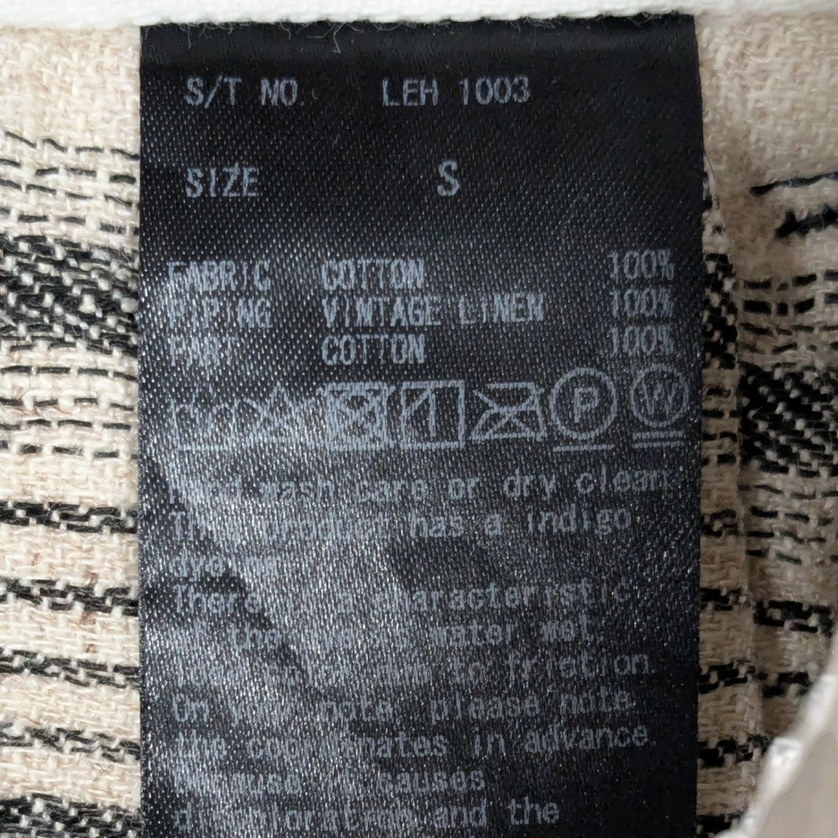 leh Volendam Worker Wide PantsパンツLeh1003 古着・中古-9枚目のアイテム画像