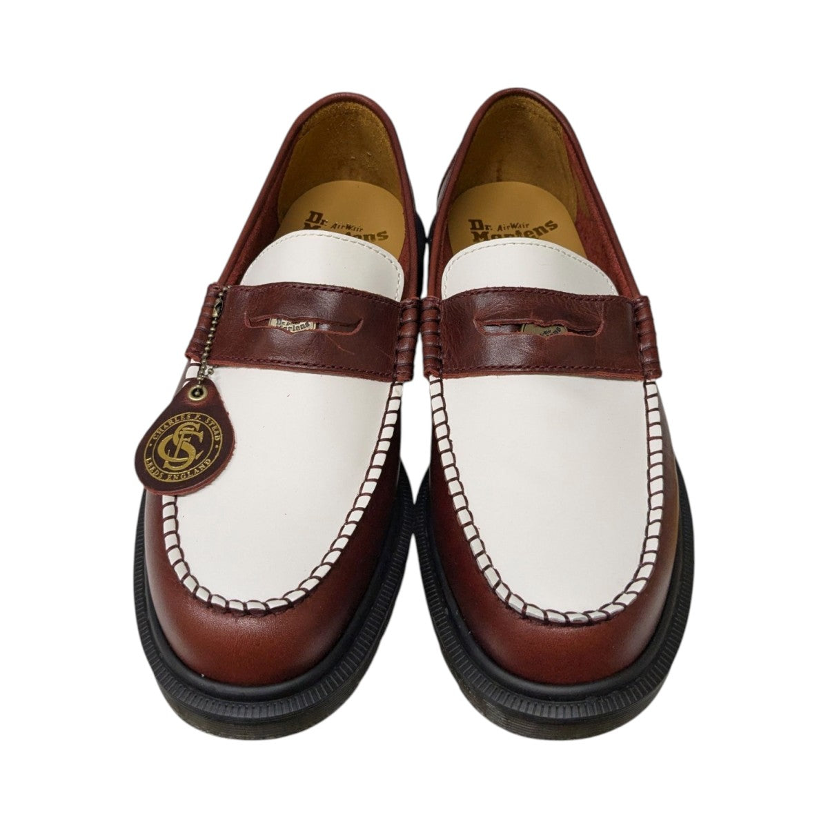 mii【新品未使用】Dr. Martens ✳︎ ローファー1461 Dr．Martens(ドクターマーチン) MIE PENTON ローファー ボルドー